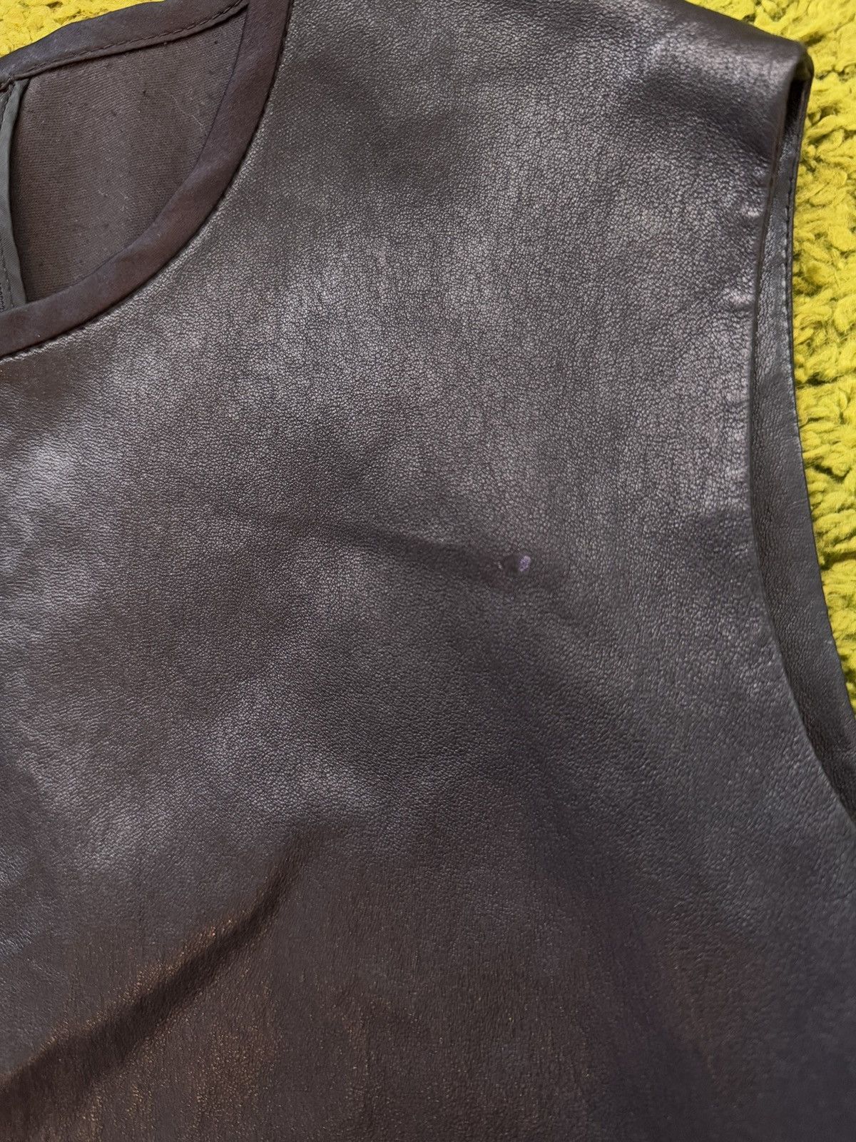 Genuine Leather × Prada Prada A/W 2009 archive 100% real leather dress Size S / US 4 / IT 40 - 9 Thumbnail