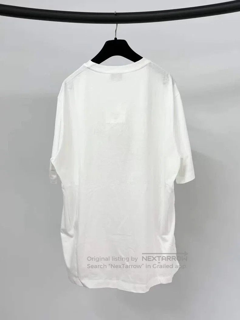 Hermes Hermes Printed white T-shirt Size US M / EU 48-50 / 2 - 2 Thumbnail