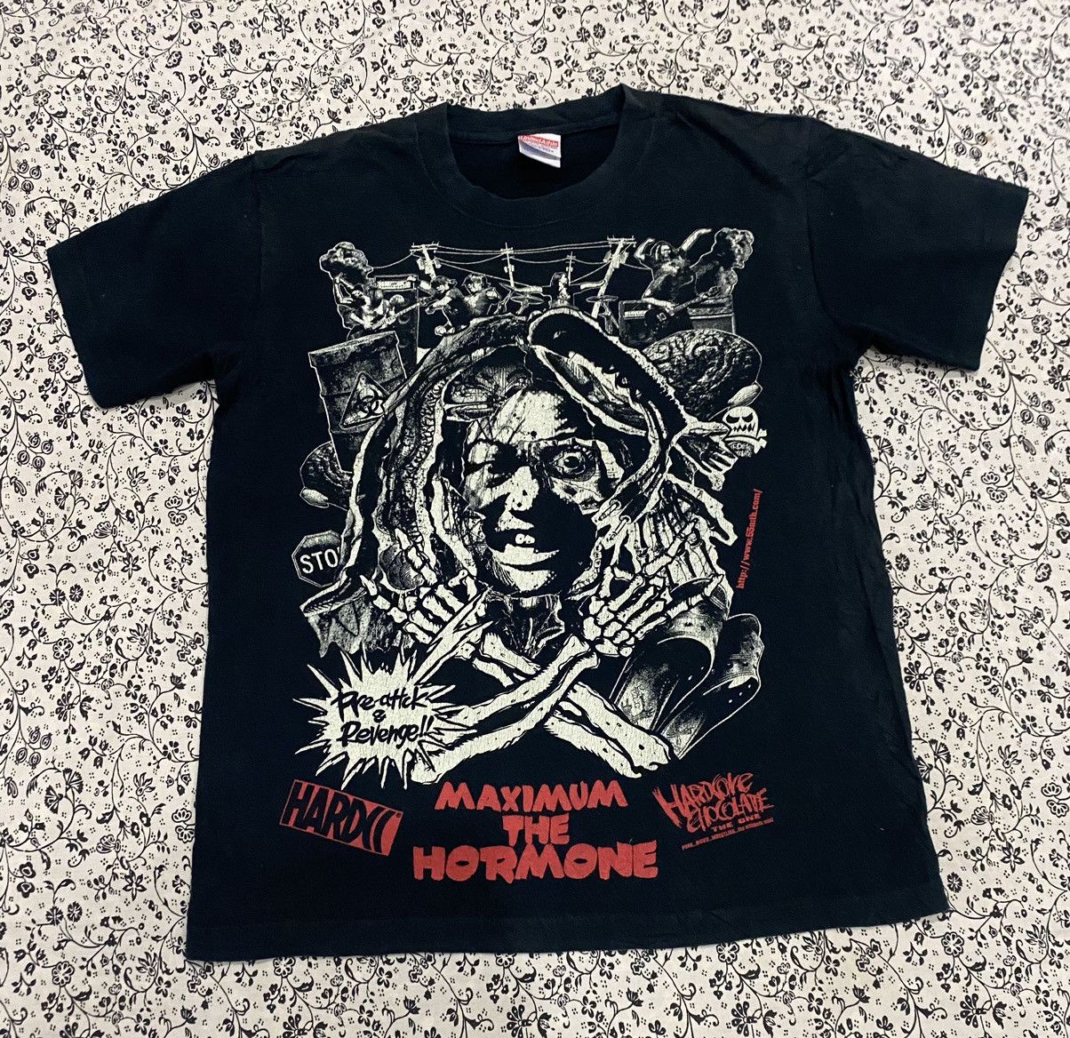 Band Tees × Japanese Brand maximum the harmone tee Size US S / EU 44-46 / 1 - 1 Thumbnail