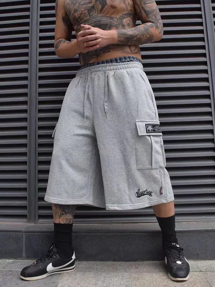 Japanese Brand × Jean Retro Hip Hop Street Casual Shorts Size US 34 / EU 50 - 2 Thumbnail