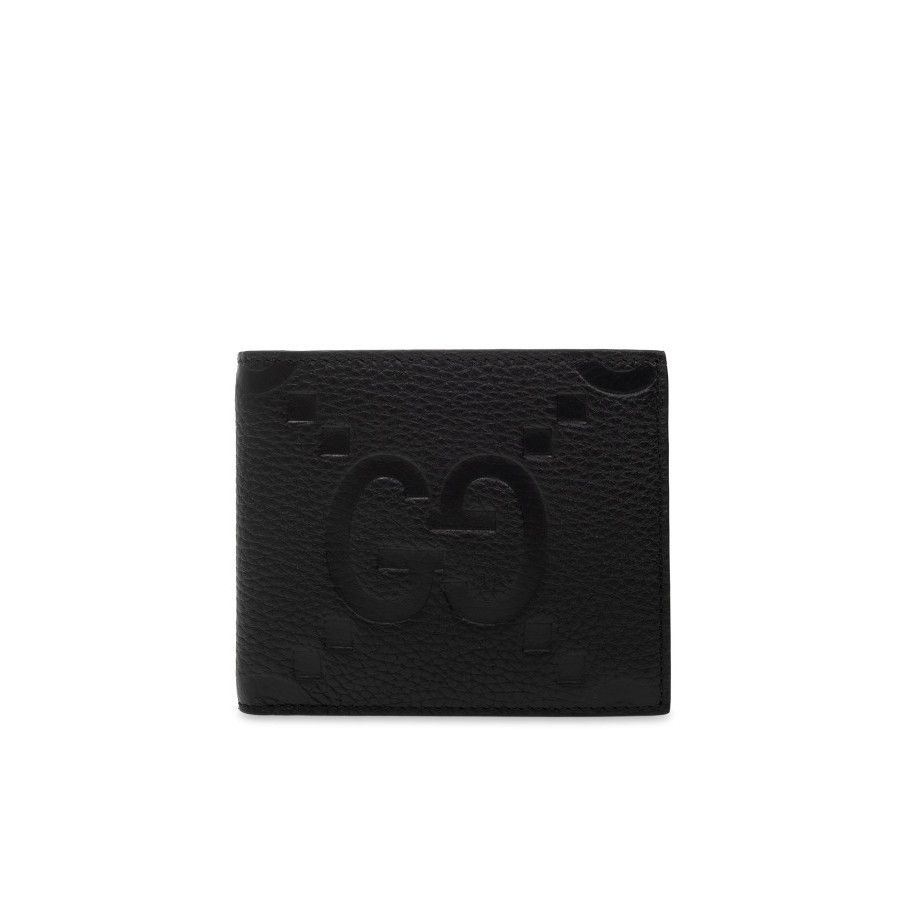 Gucci GUCCI Black Leather Wallet New & Authentic Size ONE SIZE - 1 Thumbnail