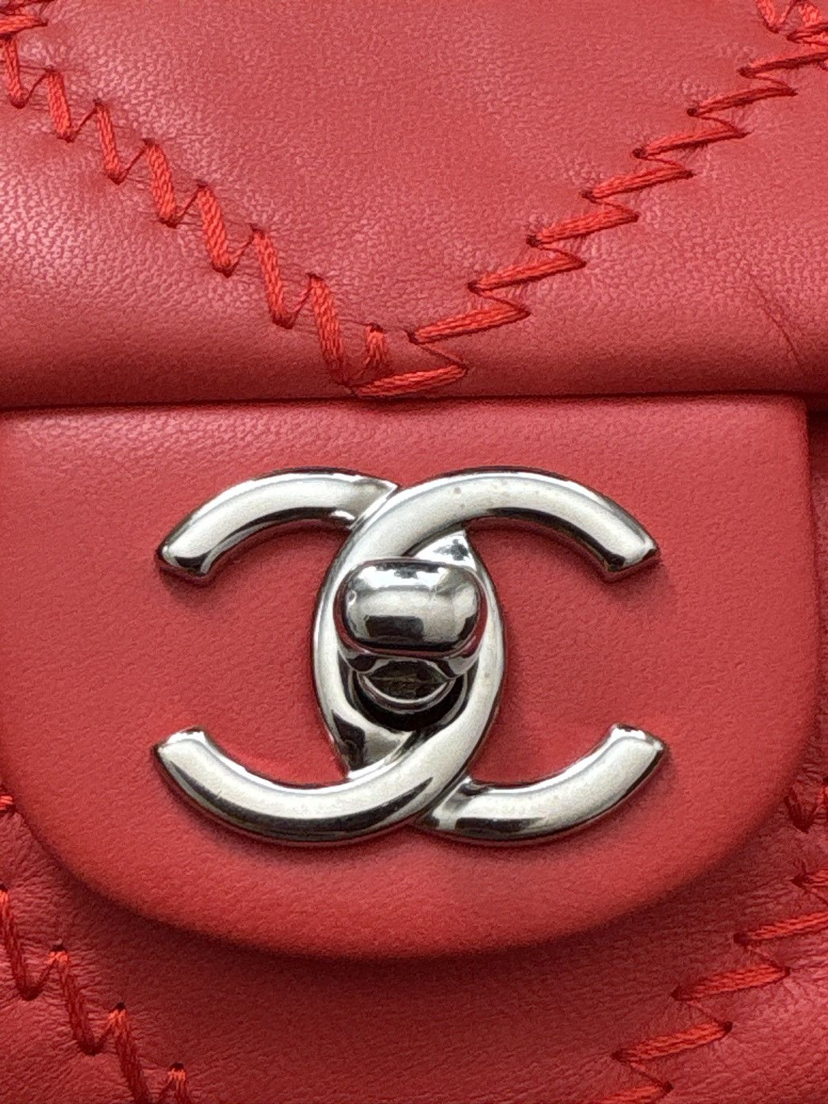 Chanel Chanel Red Wild Stitch Single Flap Bag Size ONE SIZE - 8 Thumbnail