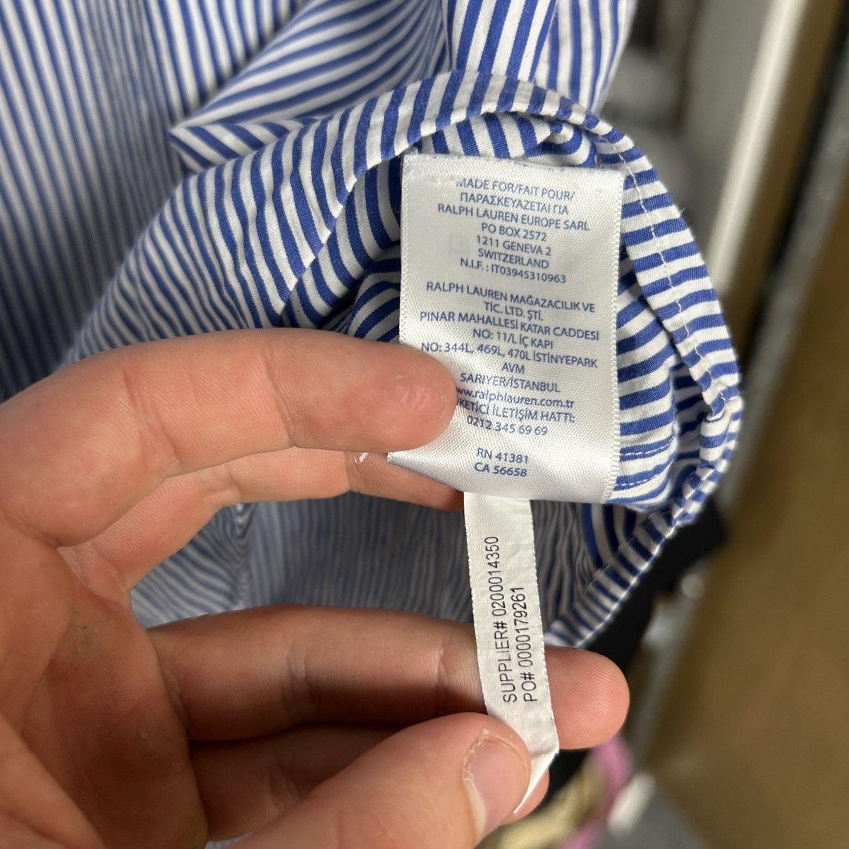 Polo Ralph Lauren Mens Polo Ralph Lauren Small pony basic button shirt Size US XL / EU 56 / 4 - 9 Thumbnail