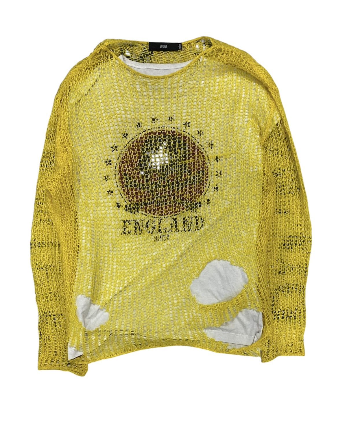 A.F.F.A. × Beams Plus × Japanese Brand 2000s Vaporize Beams destroy Spider web open knit mesh Size US M / EU 48-50 / 2 - 1 Thumbnail