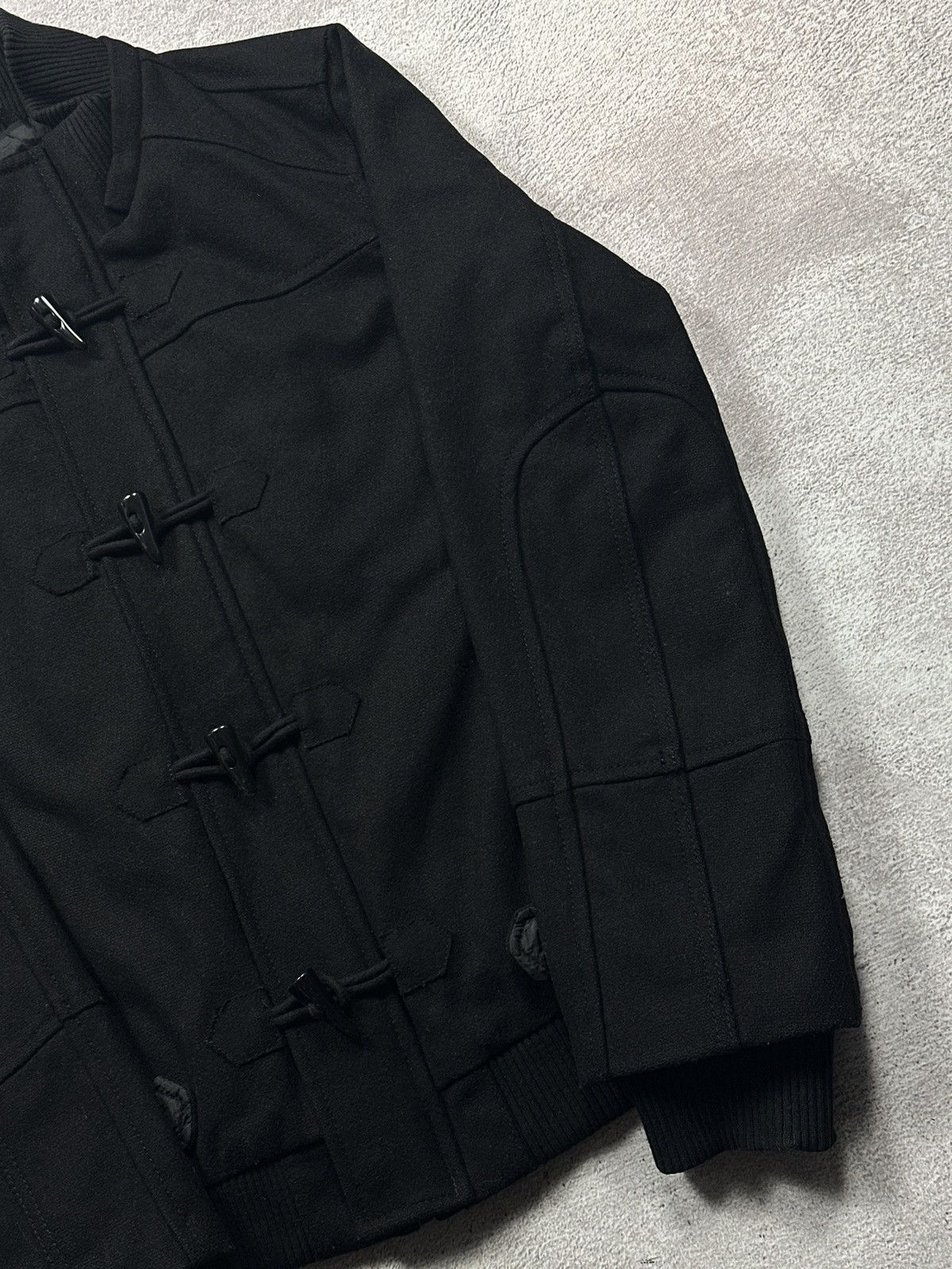Vintage Archive Napoleon Wool Jacket Black Celine Dior Style Grunge Size US L / EU 52-54 / 3 - 4 Thumbnail