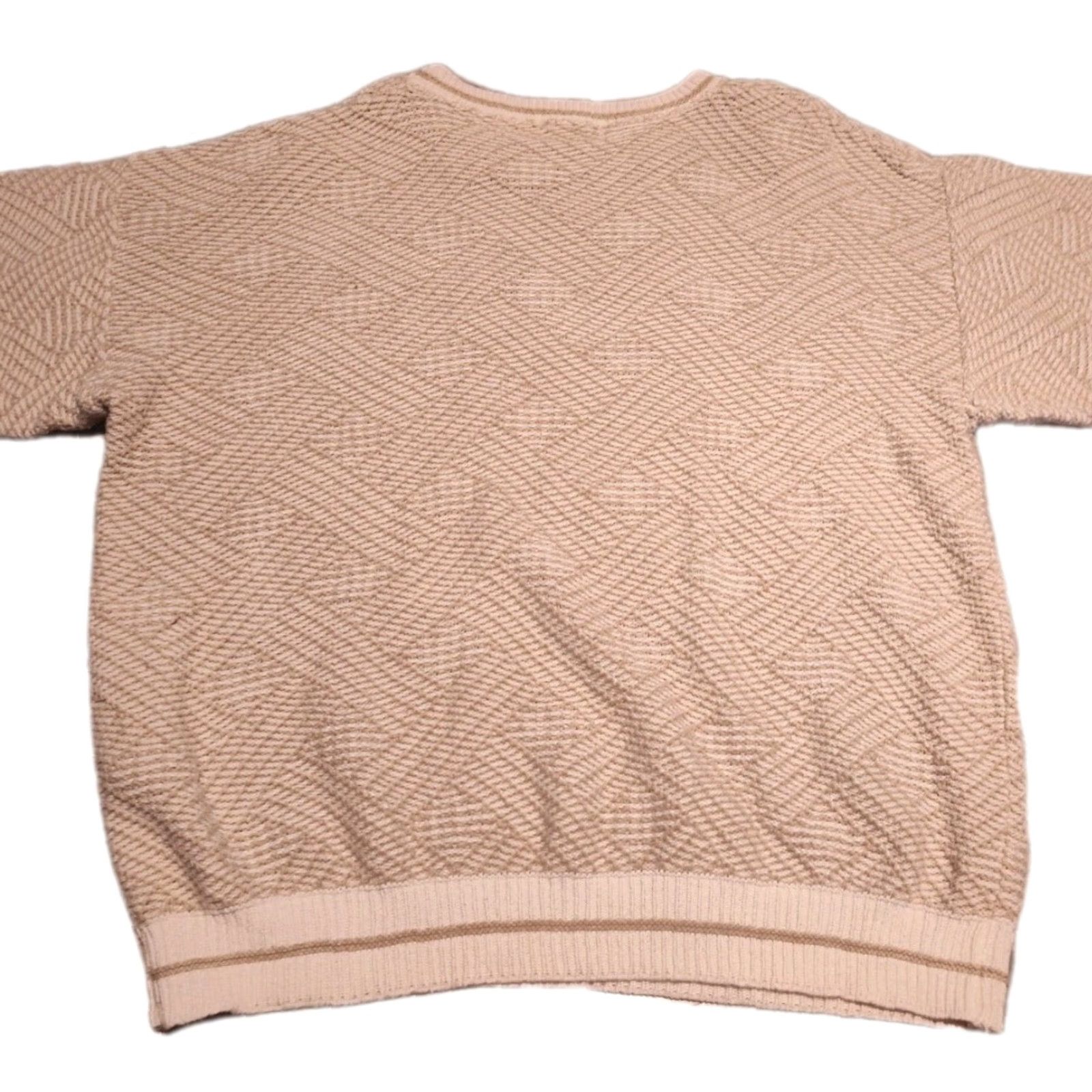 Vintage VINTAGE Peconic Bay Traders Men's Sweater Pullover Cotton Beige Long Sleeve Regular Fit All Seasonsâ€“ USA Made L/XL Size US L / EU 52-54 / 3 - 2 Thumbnail