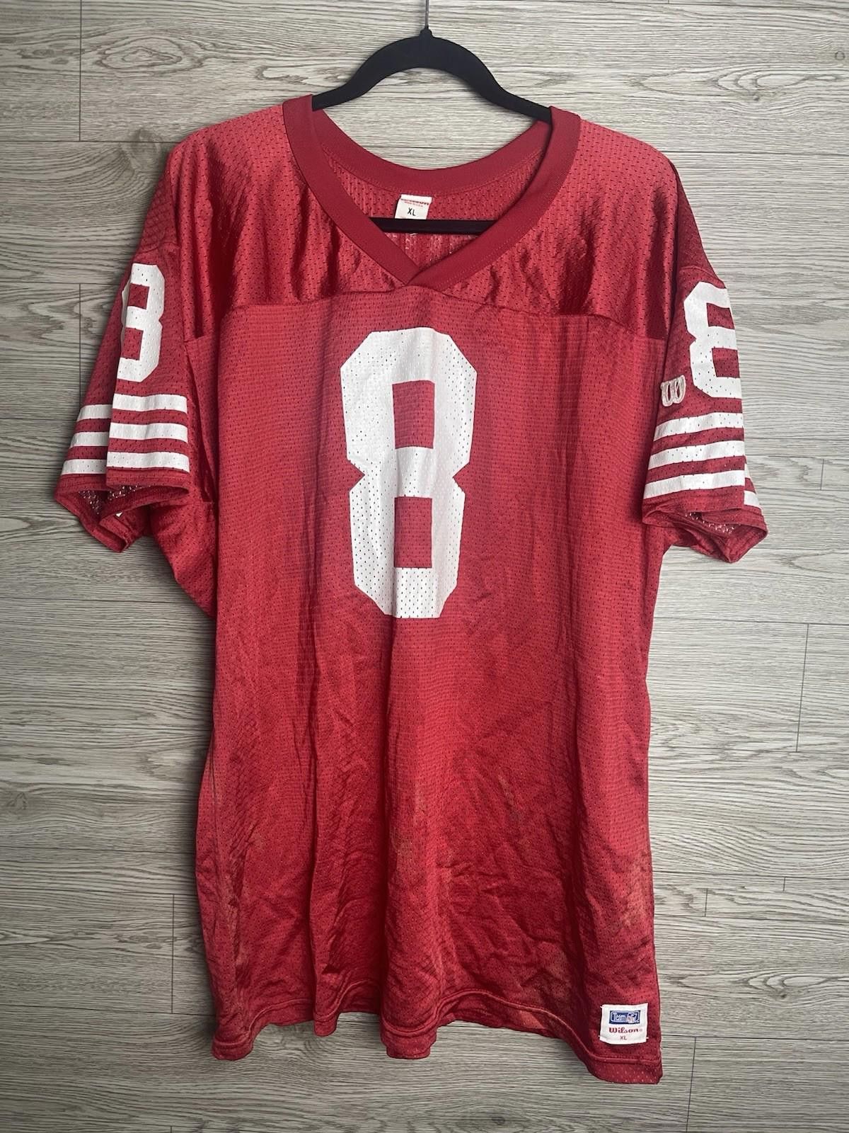 Wilson VTG San Francisco 49ers Jersey Nick Young X-Large Wilson Size ONE SIZE - 1 Thumbnail