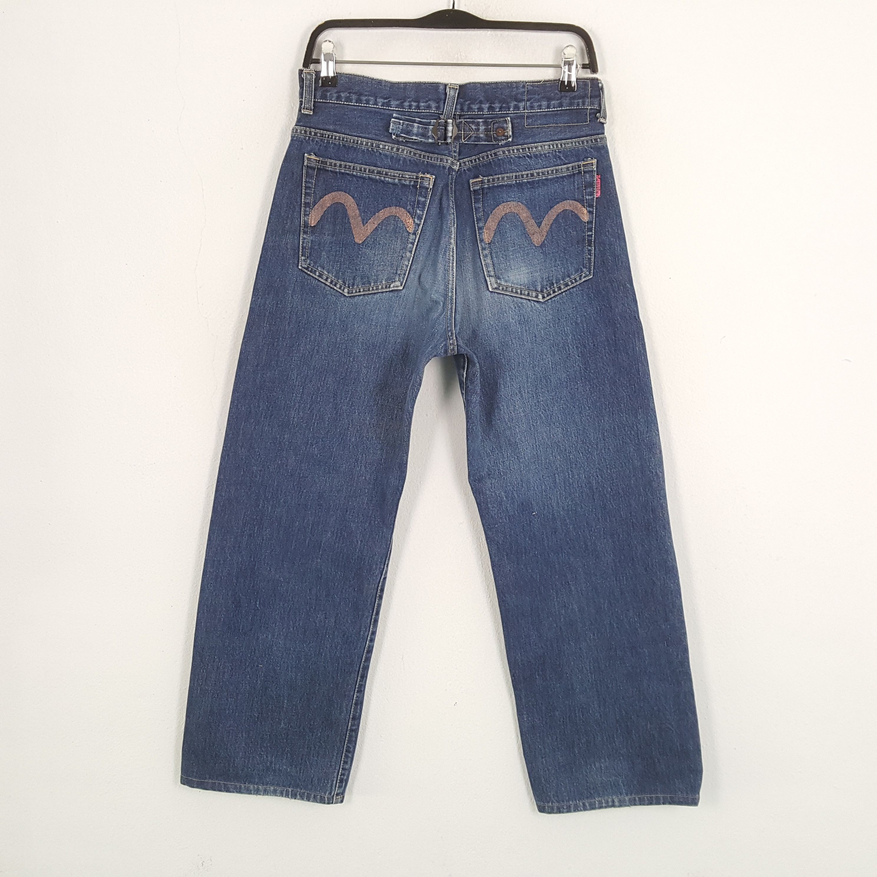 Evisu × Japanese Brand × Vintage EVISU Japanese Brand Streetwear Custom Daicock Jeans Size US 28 / EU 44 - 4 Thumbnail