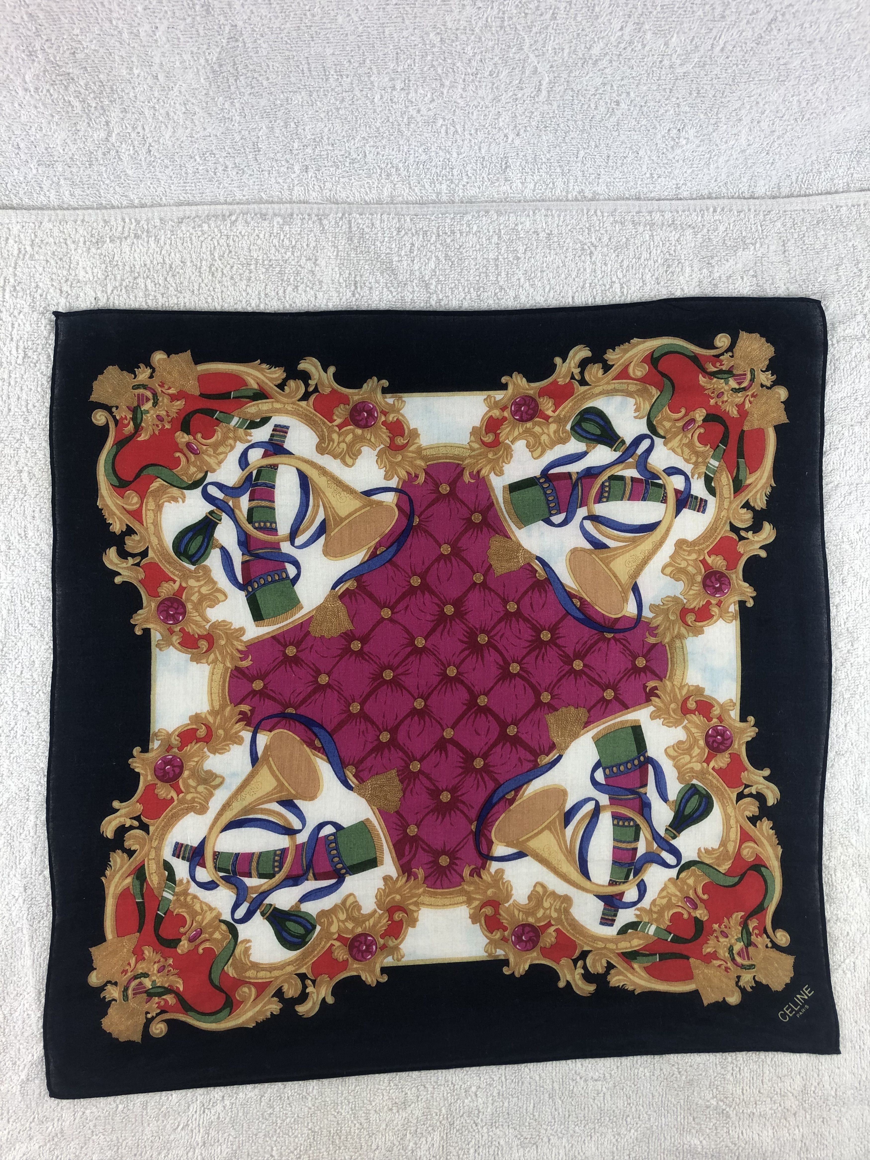 Celine Celine Handkerchief / Bandana / Neckerchief Size ONE SIZE - 3 Thumbnail