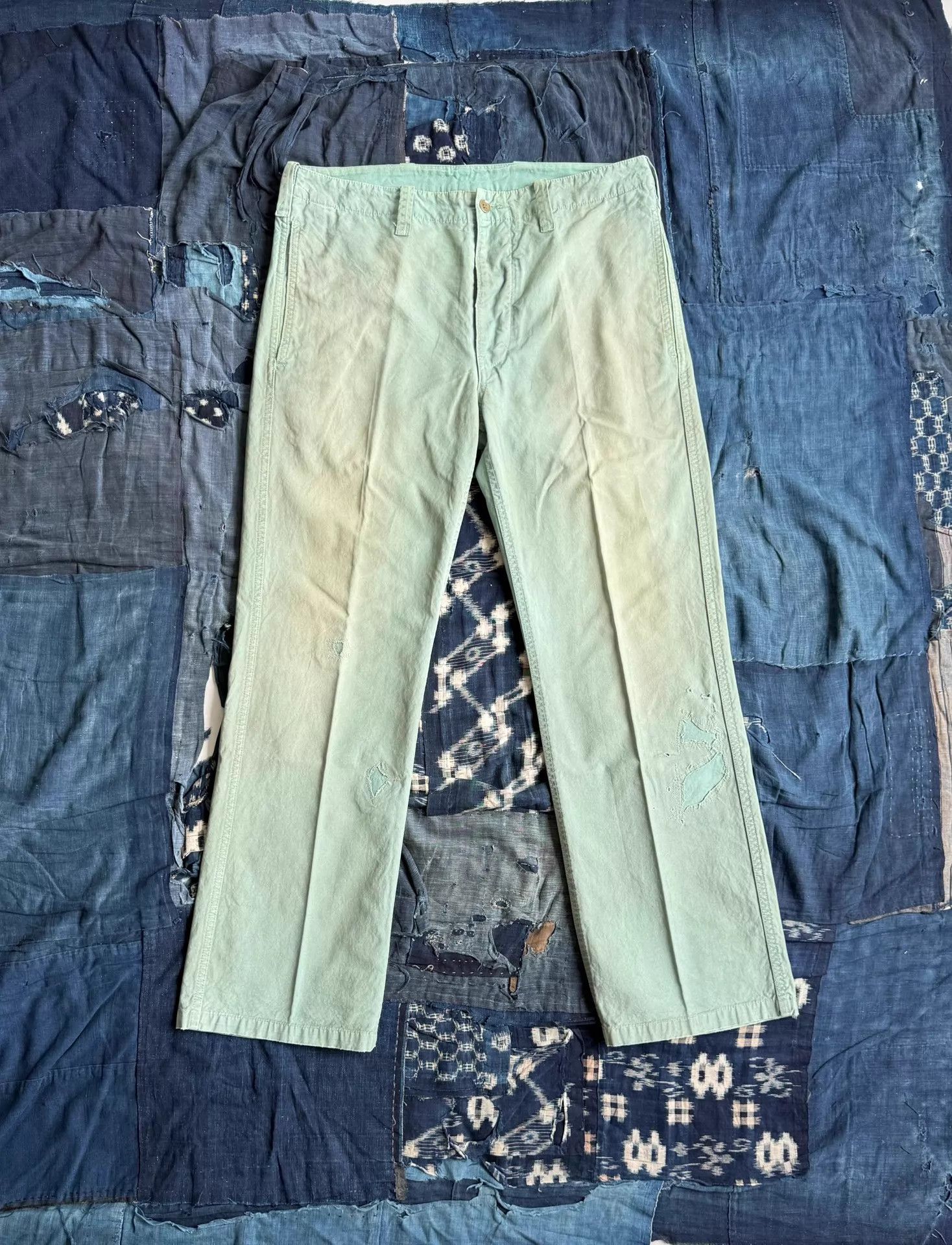 Visvim Visvim Gifford pants Crash Olive 4 36W | Grailed