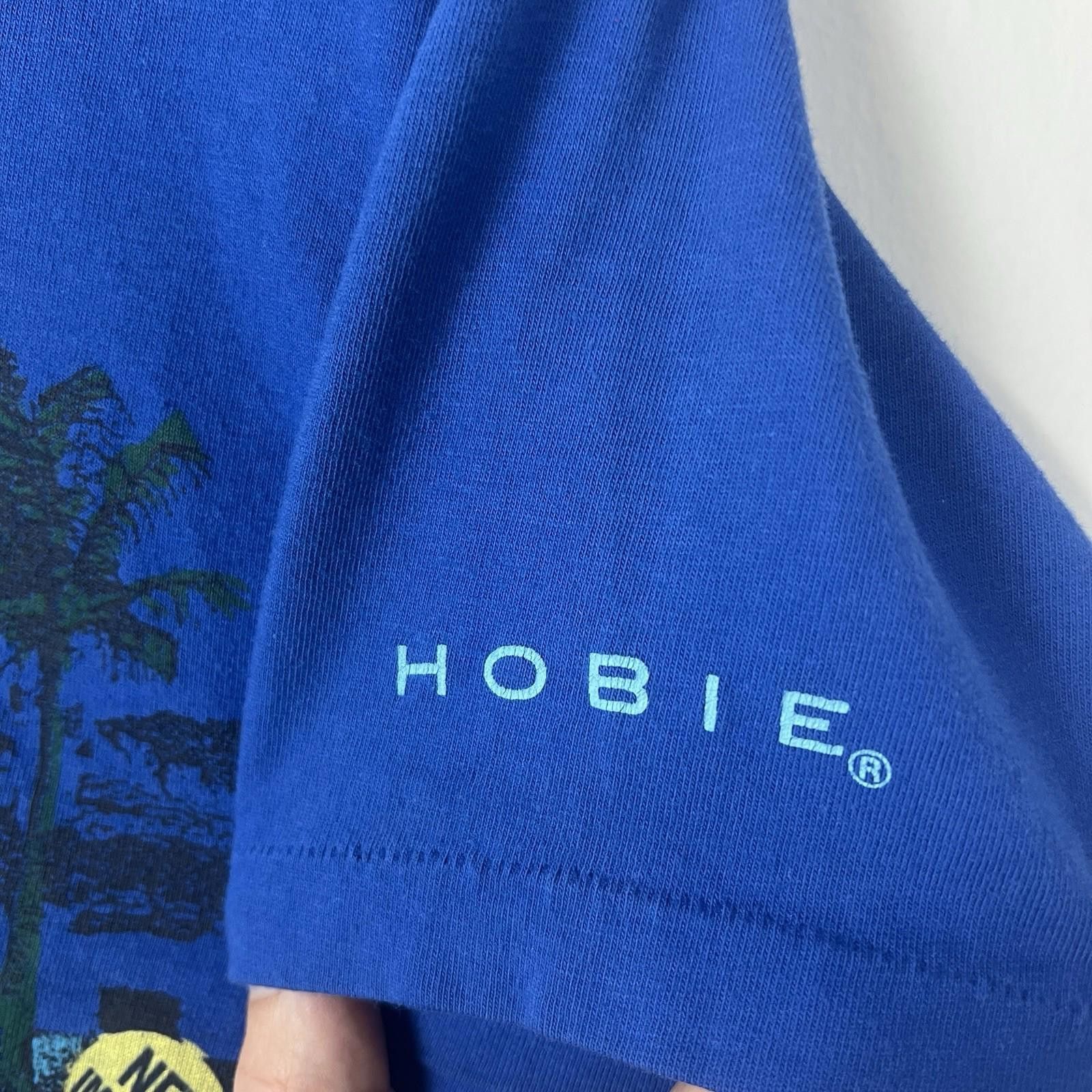 Other Vintage 80s Hobie Brand California Surf Blue T Shirt Medium Size US M / EU 48-50 / 2 - 3 Thumbnail