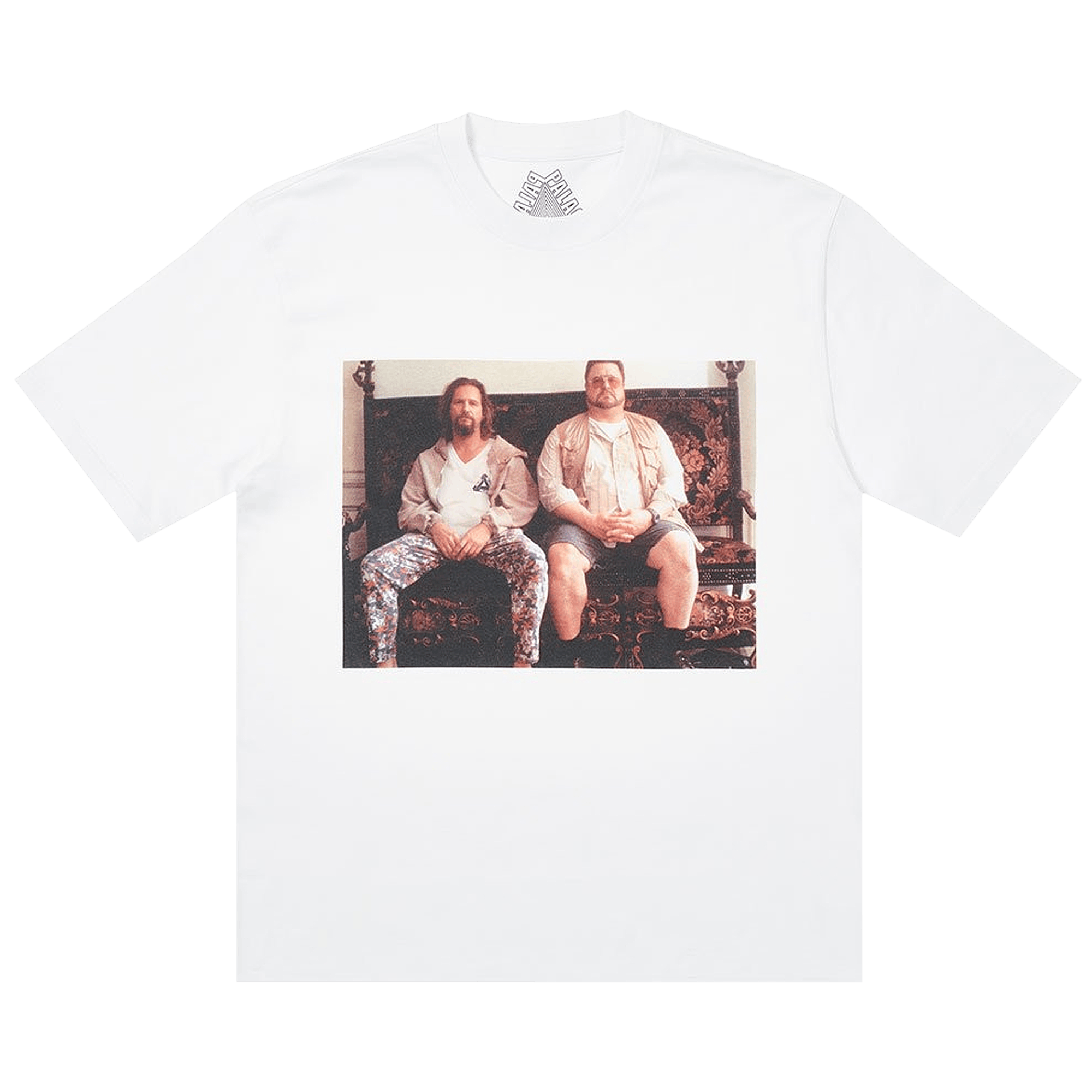 image of Palace Dude T-Shirt White, Men's (Size Large)