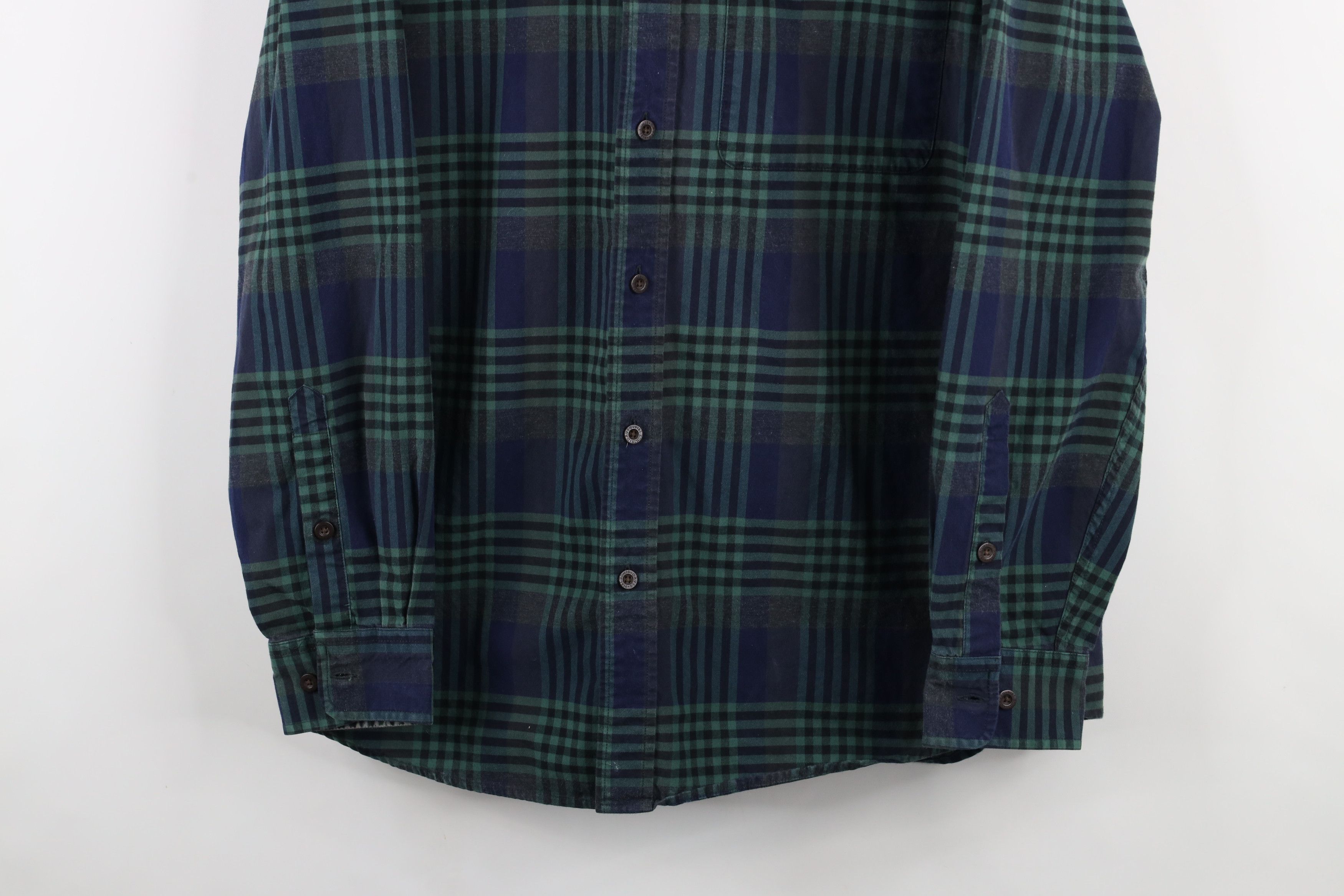 Orvis × Vintage Vintage Orvis Heavyweight Flannel Collared Button Down Shirt Size US M / EU 48-50 / 2 - 3 Thumbnail