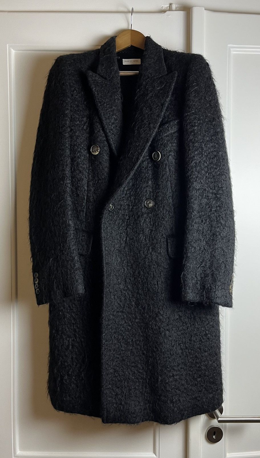 Dries Van Noten FW11 Mohair Blend David Bowie Coat Size US M / EU 48-50 / 2 - 1 Thumbnail