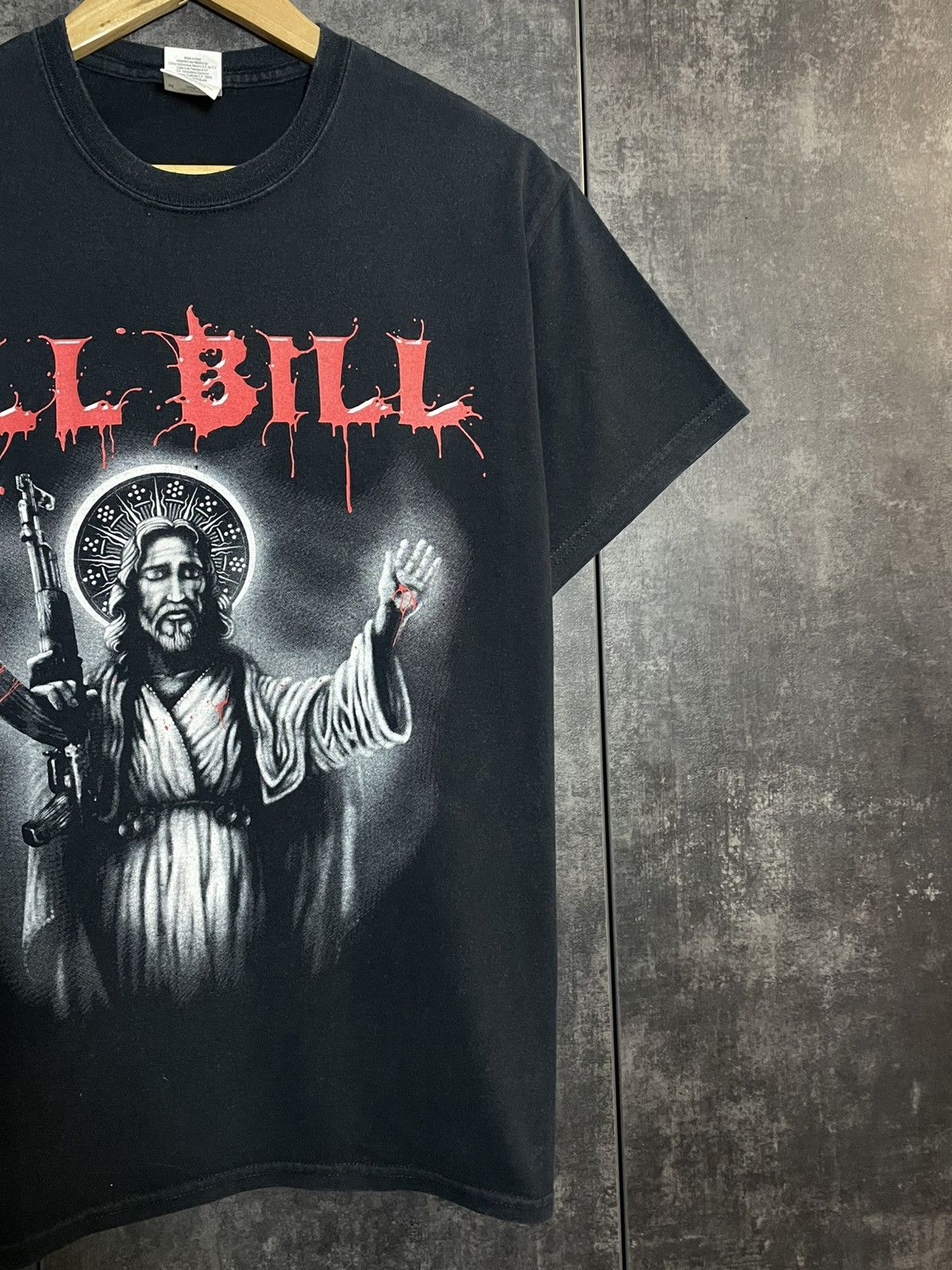 Vintage Vintage Faded Ill Bill Jesus Religion Weapon Death T-shirt Size US M / EU 48-50 / 2 - 4 Thumbnail