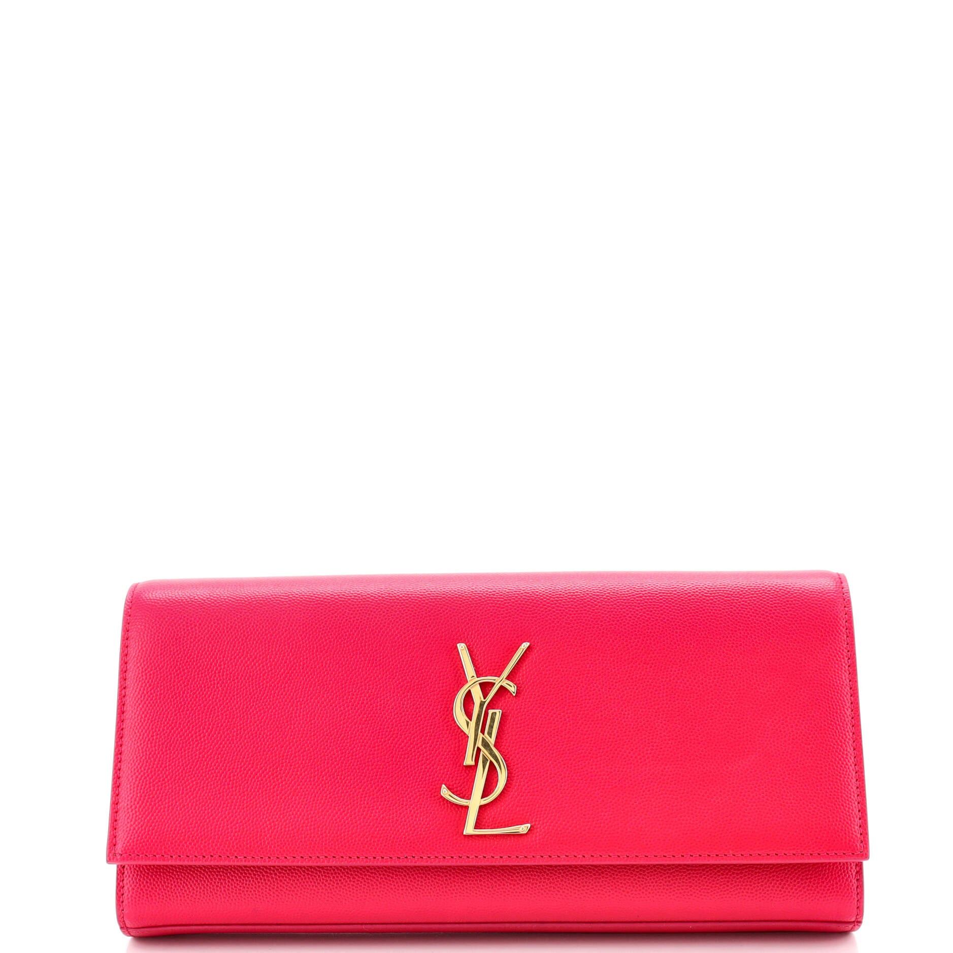 Saint Laurent Paris Classic Monogram Clutch Size ONE SIZE - 1 Thumbnail