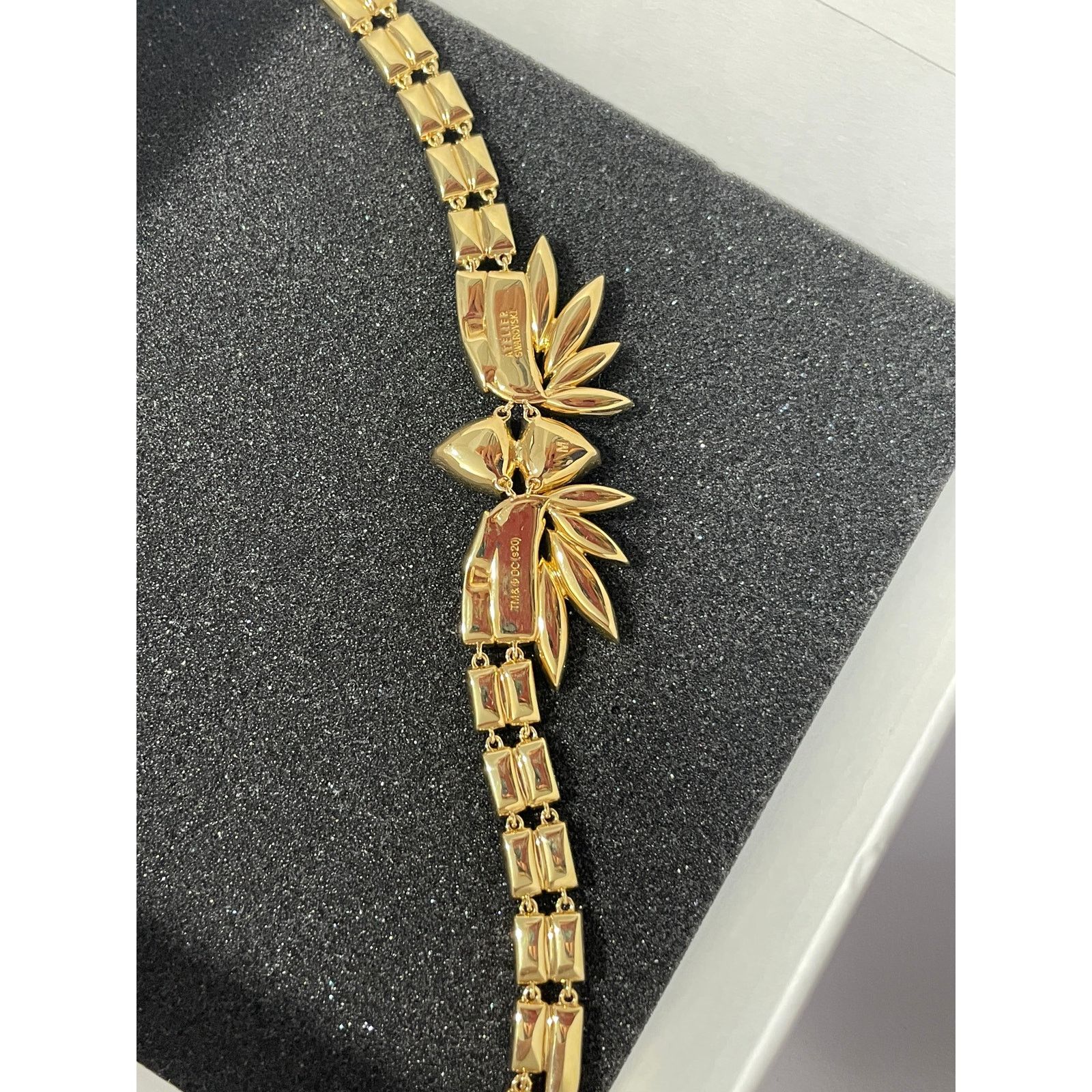 Swarovski Swarovski Wonder Woman bangle Gold tone Bracelet Size ONE SIZE - 9 Thumbnail
