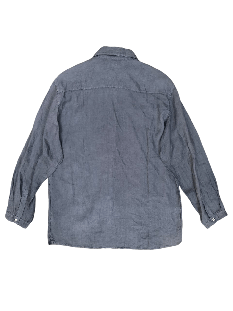 Ermenegildo Zegna × Vintage Vintage Linen Ziper Shirt ERMENEGILDO ZEGNA Size US L / EU 52-54 / 3 - 2 Thumbnail