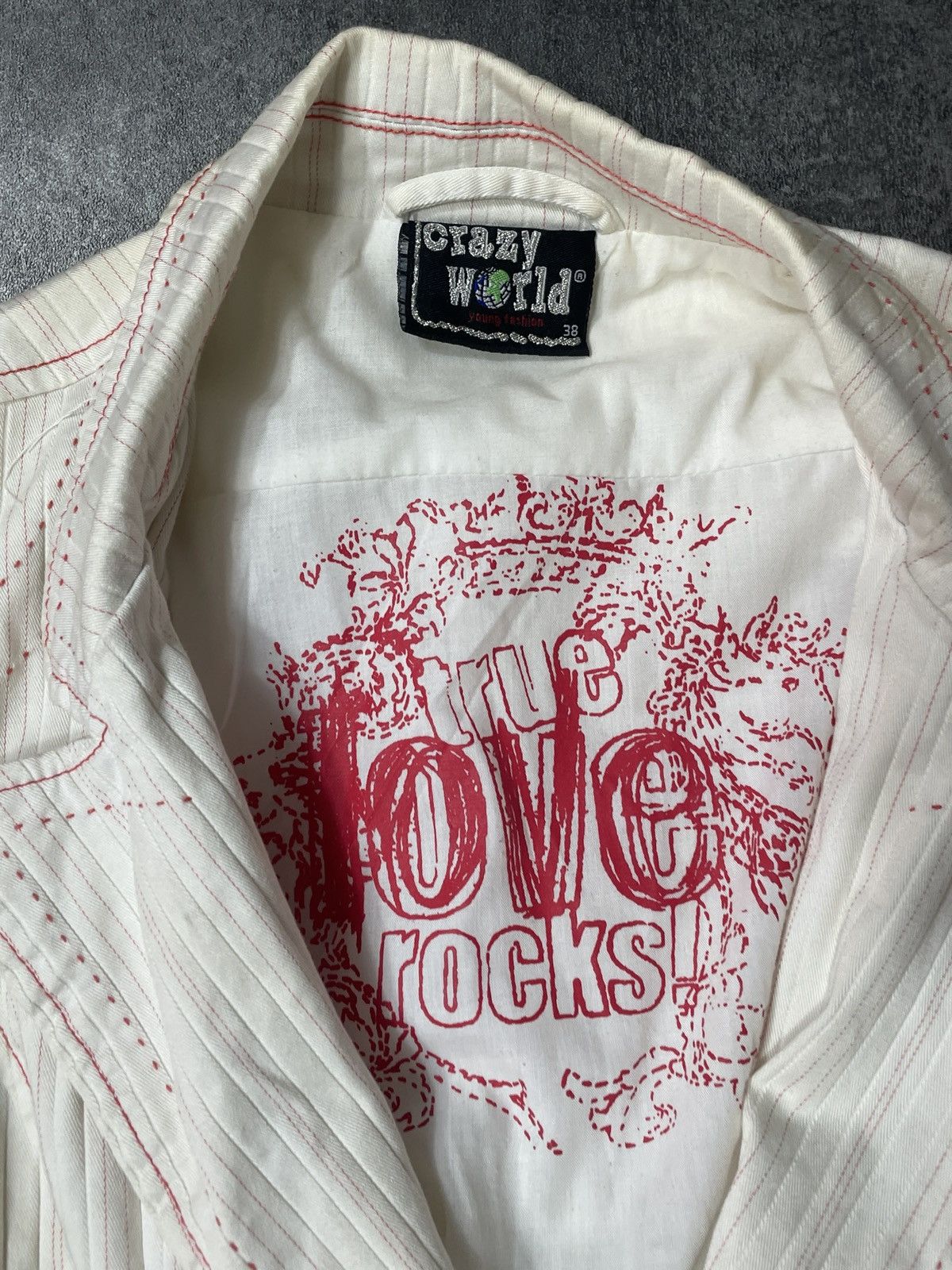Vintage 🔥RARE🔥Vintage Y2K Jacket Elegant Avant Garde Rare Luxury Size M / US 6-8 / IT 42-44 - 6 Thumbnail