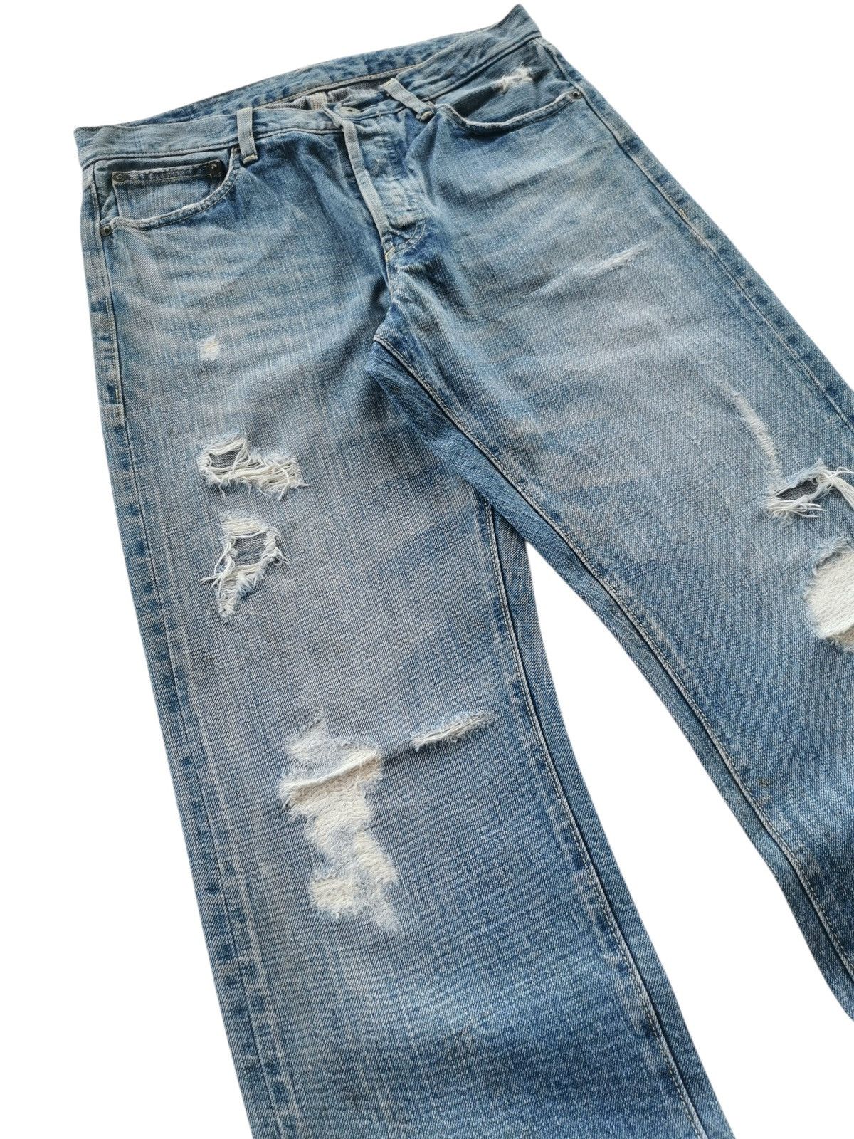 Journal Standard Japanese Brand Journal Standard Distressed Thrashed Jeans Size US 29 - 7 Thumbnail