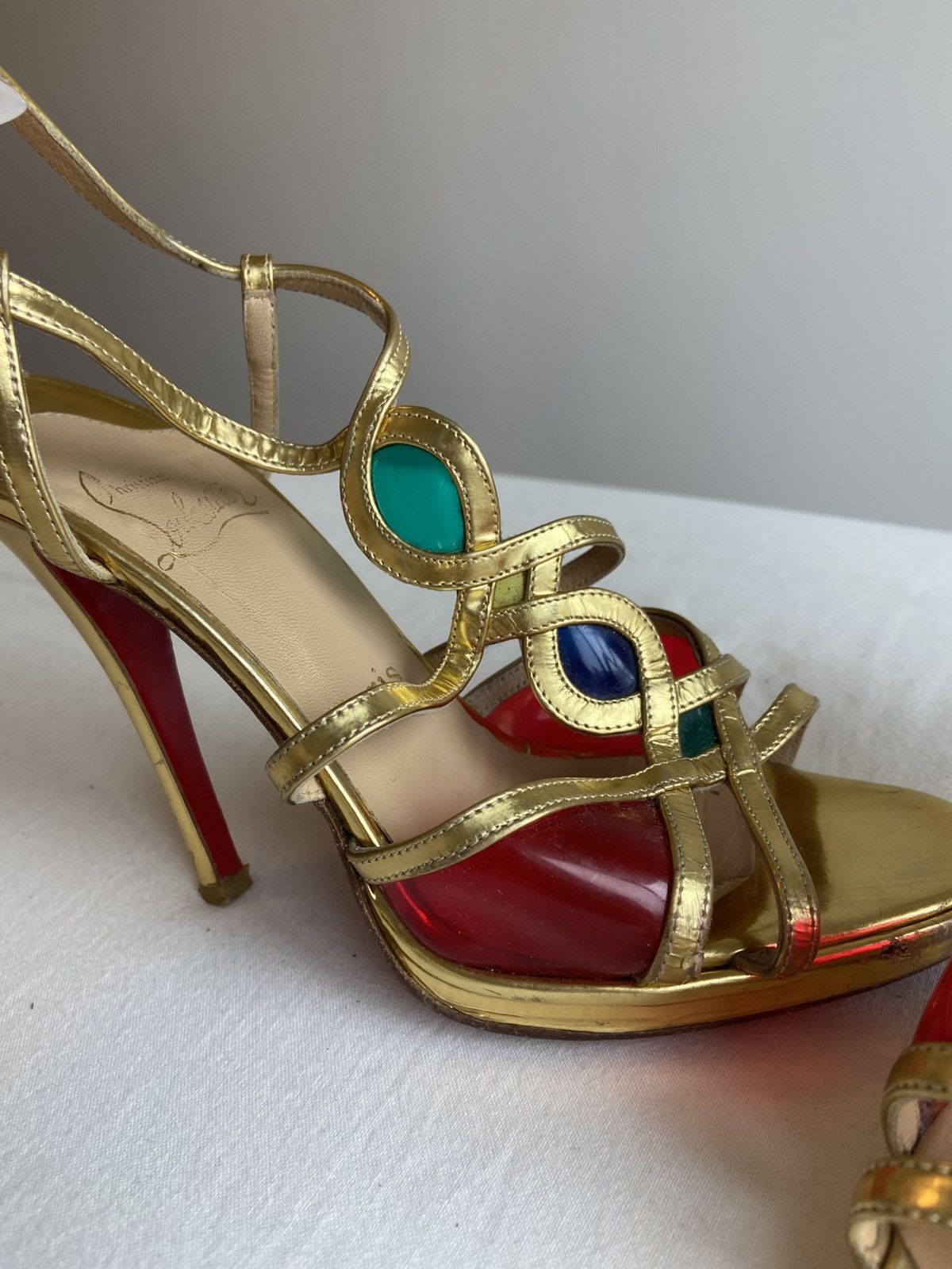 Christian Louboutin Christian Louboutin Libelle Heels Size US 8 / IT 38 - 8 Thumbnail