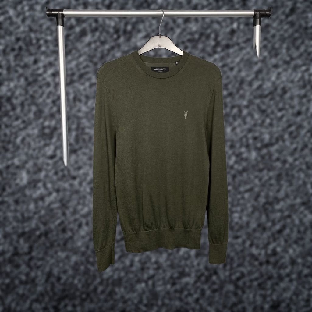 Allsaints AllSaints Mens Mode Merino Crew Neck Wool Knit Sweater Size S Multicolor Wool Knit Crew Neck Pullover Men Small 90s? Size US S / EU 44-46 / 1 - 1 Thumbnail