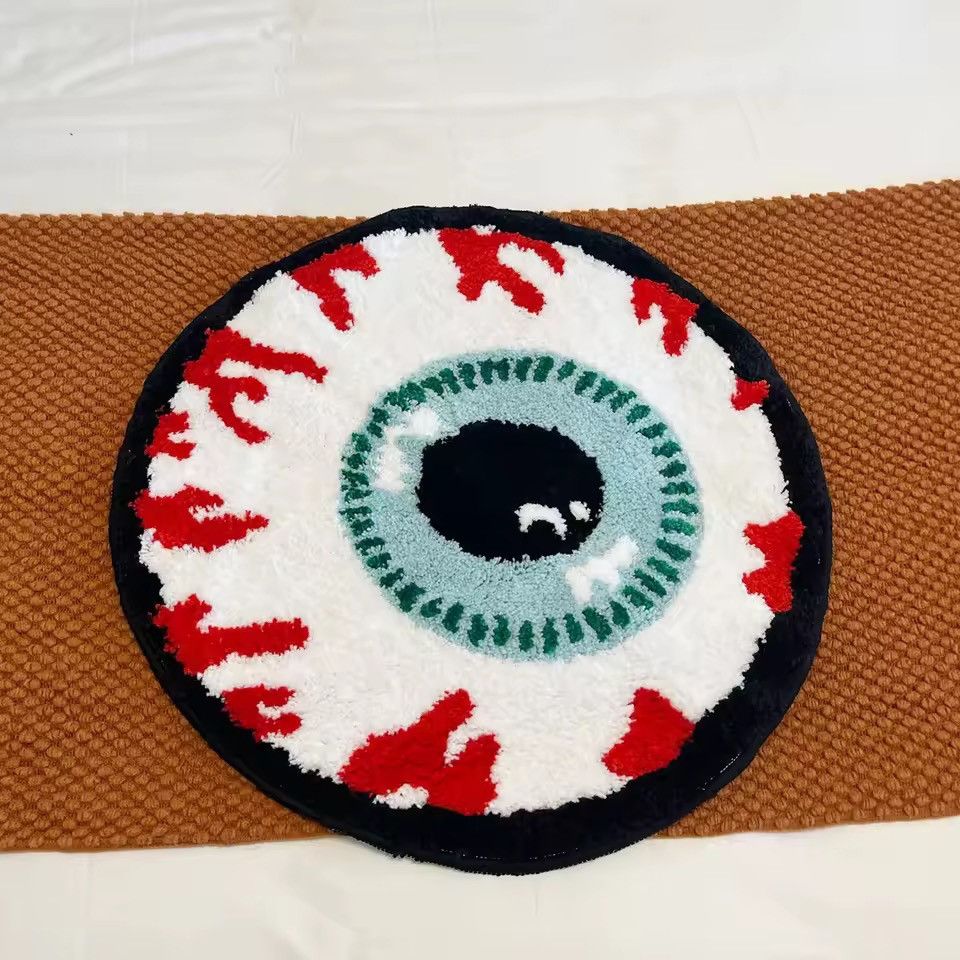 Other Handmade Custom Eyeball Gothic Home Bedroom Rug Carpet Size ONE SIZE - 4 Thumbnail