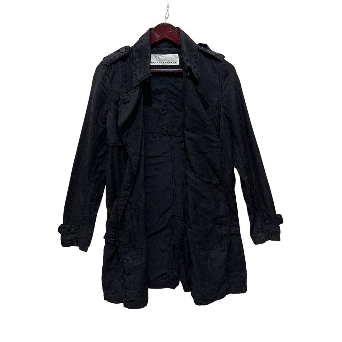 Issey Miyake × Japanese Brand × Sunao Kuwahara Vintage Issey Miyake Sunao Kuwahara Trench Coat Size M / US 6-8 / IT 42-44 - 3 Thumbnail