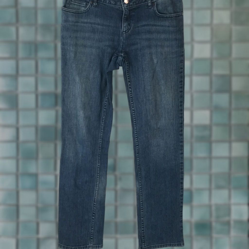 Vintage Simply Vera Vera Wang Womens Casual Regular Straight Denim Blue Jeans Size 2 Size 26" / US 2 / IT 38 - 1 Thumbnail
