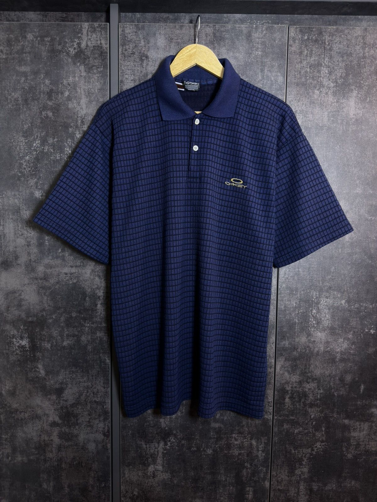 Oakley Vintage 90s Oakley Software Waffle Polo T-shirt RRL CDG 424 Size US L / EU 52-54 / 3 - 1 Thumbnail