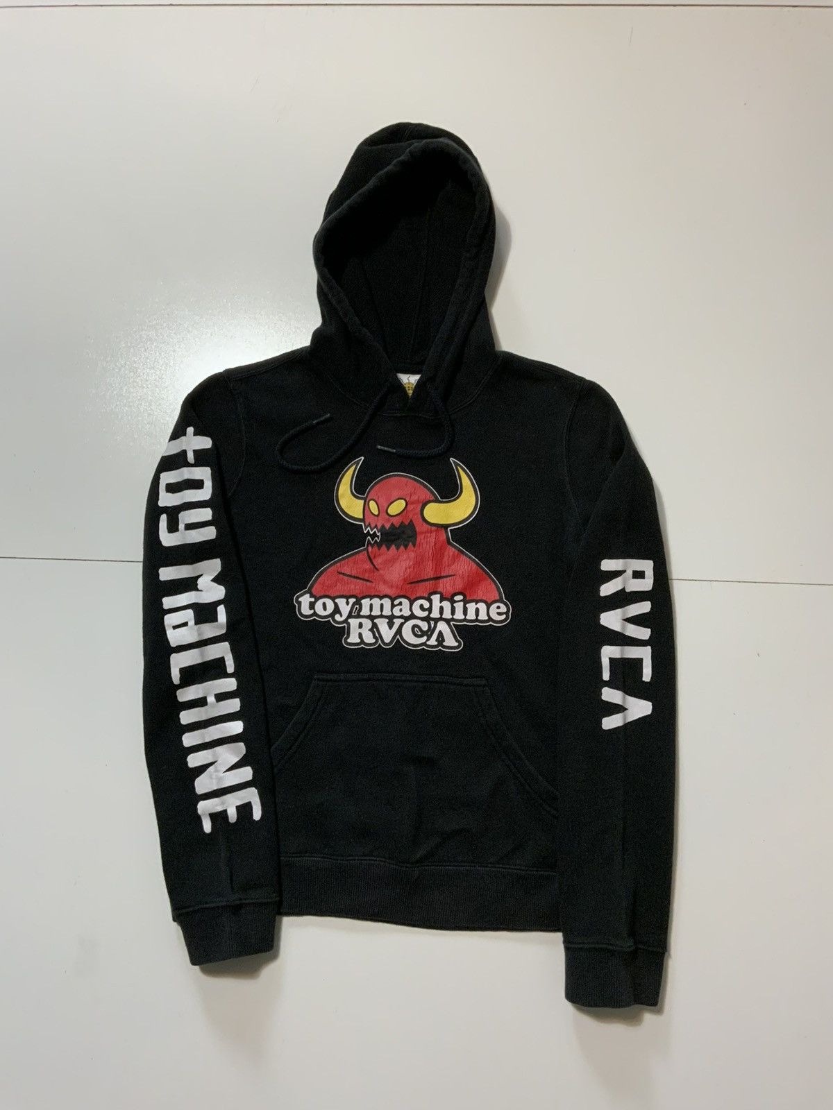 Toy Machine RVCA X Toy Machine Monster Skateboarding Pullover Hoodie Size US XS / EU 42 / 0 - 1 Thumbnail
