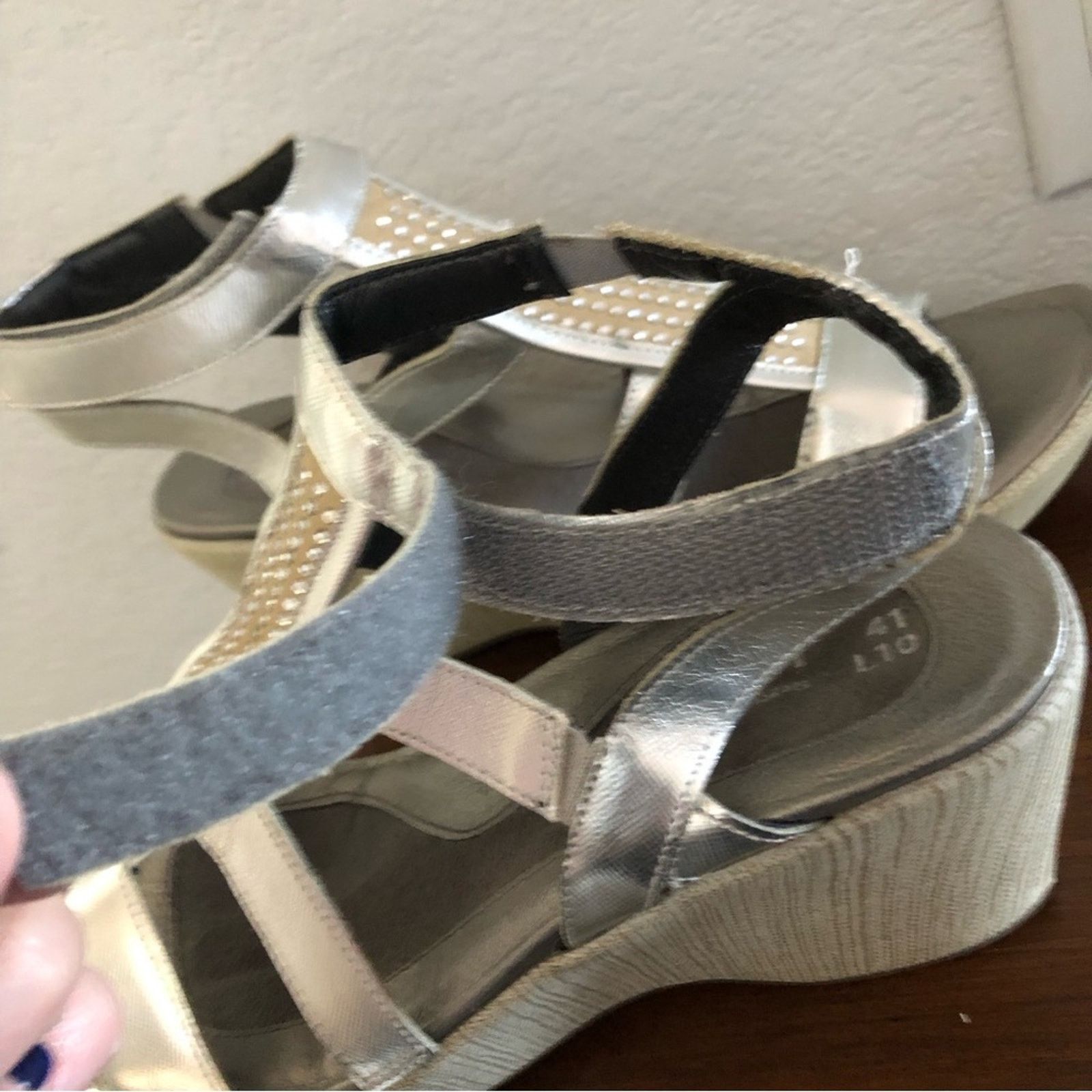 Other NAOT metallic stone adjustable sandal heel 10 Size US 10 / IT 40 - 7 Thumbnail