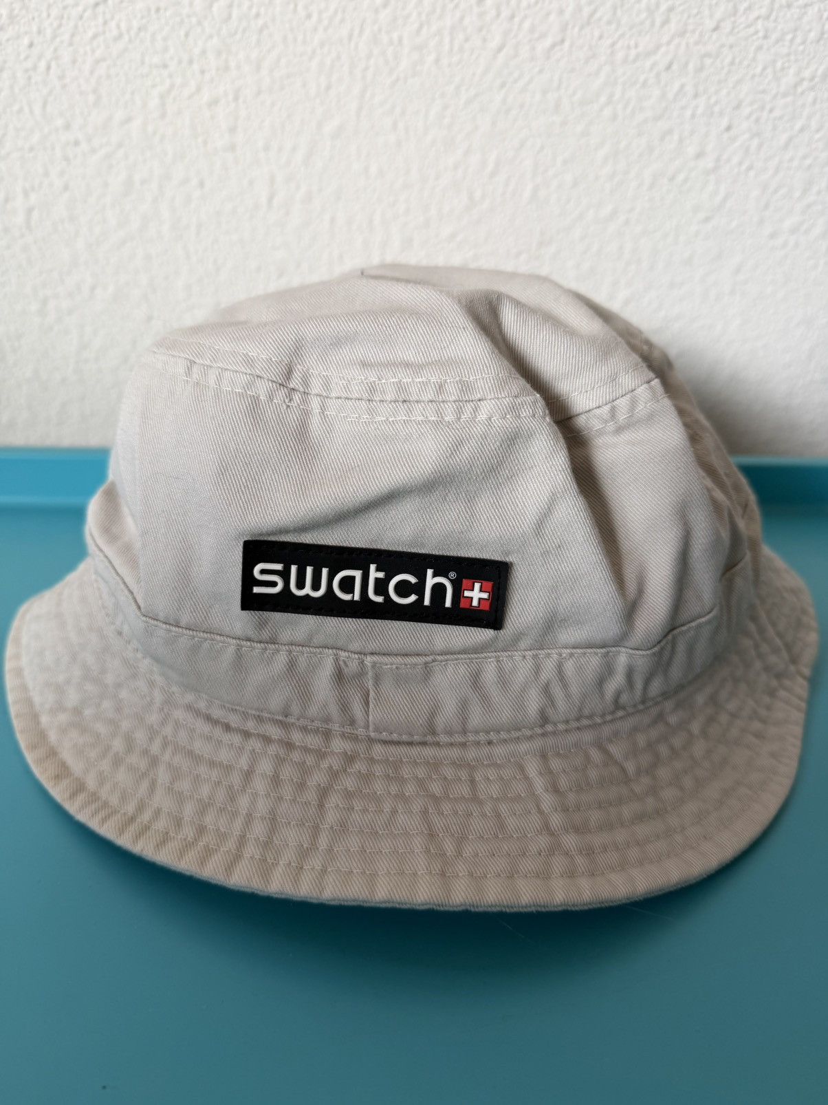 Swatch Swatch × Sydney 2000 Olympics Bucket Hat Beige 58cm Y2K Size ONE SIZE - 4 Thumbnail