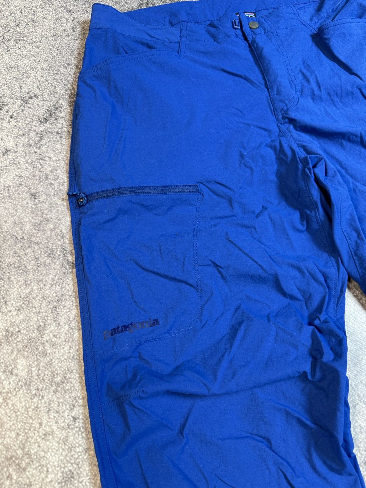 Patagonia Patagonia Logo Pants Blue Outdoor Streetwear Rare Casual L Size US 34 / EU 50 - 3 Thumbnail