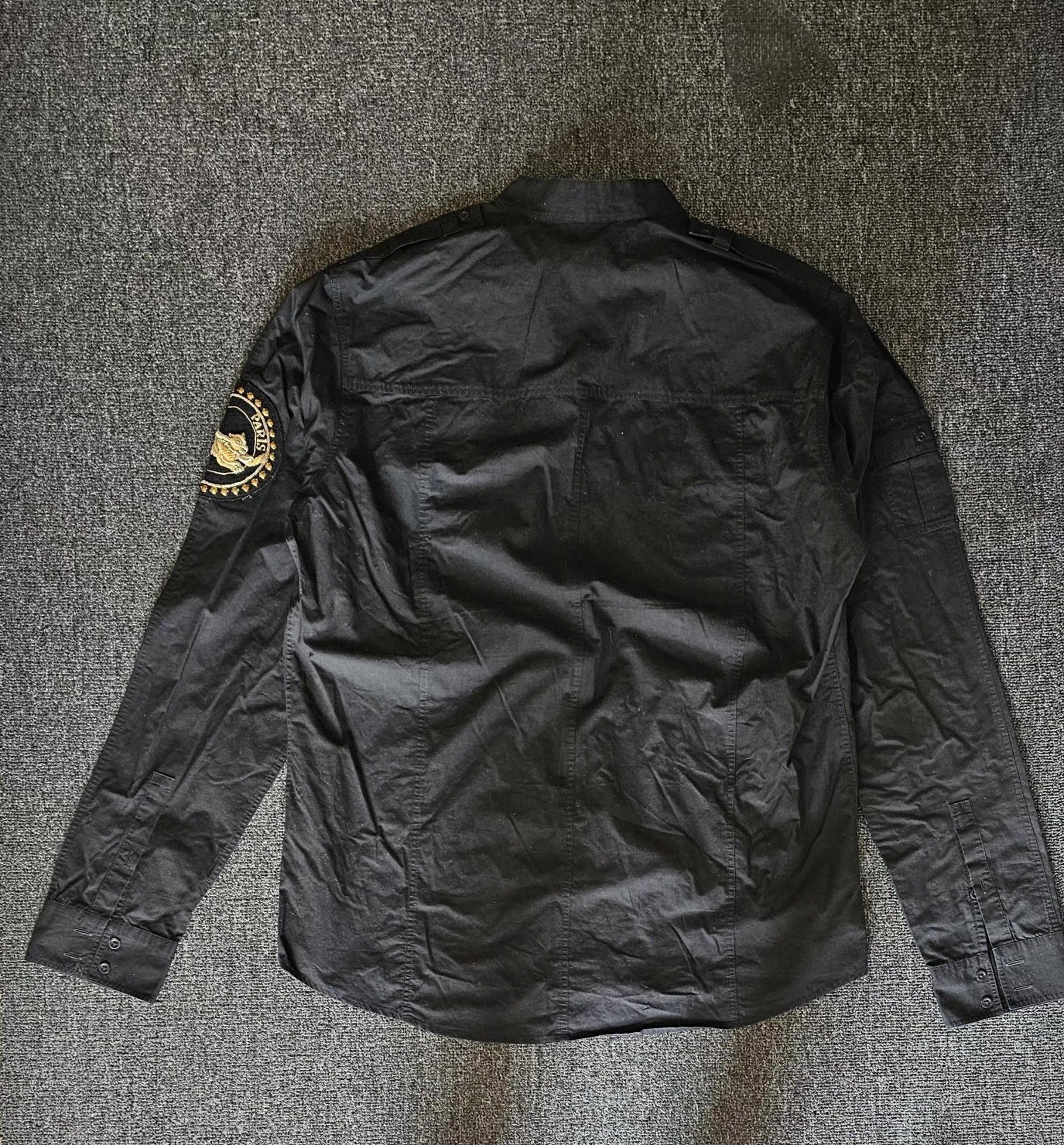 Balmain Balmain Men's Black Shirt Q4 Size US L / EU 52-54 / 3 - 3 Thumbnail
