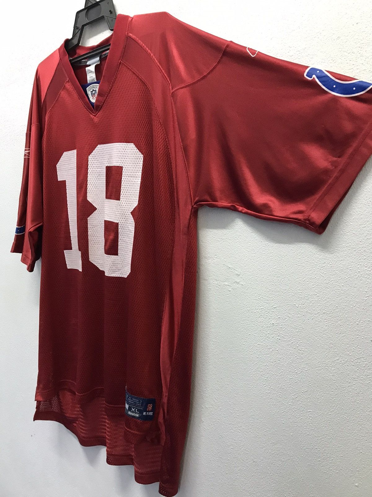 NFL × Reebok × Vintage Vintage NFL Onfield Reebok Manning 18 Jerseys Size US XL / EU 56 / 4 - 7 Thumbnail