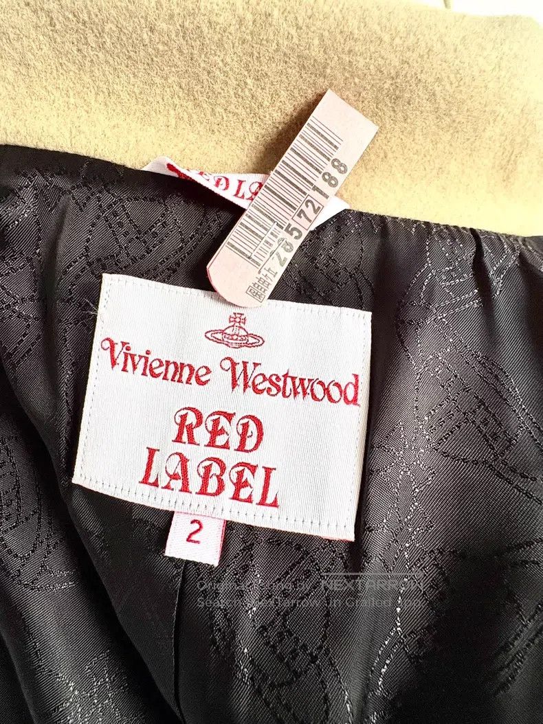 Vivienne Westwood Vivienne Westwood Vintage Beige and Black Velvet Love Lape Size M / US 6-8 / IT 42-44 - 9 Thumbnail