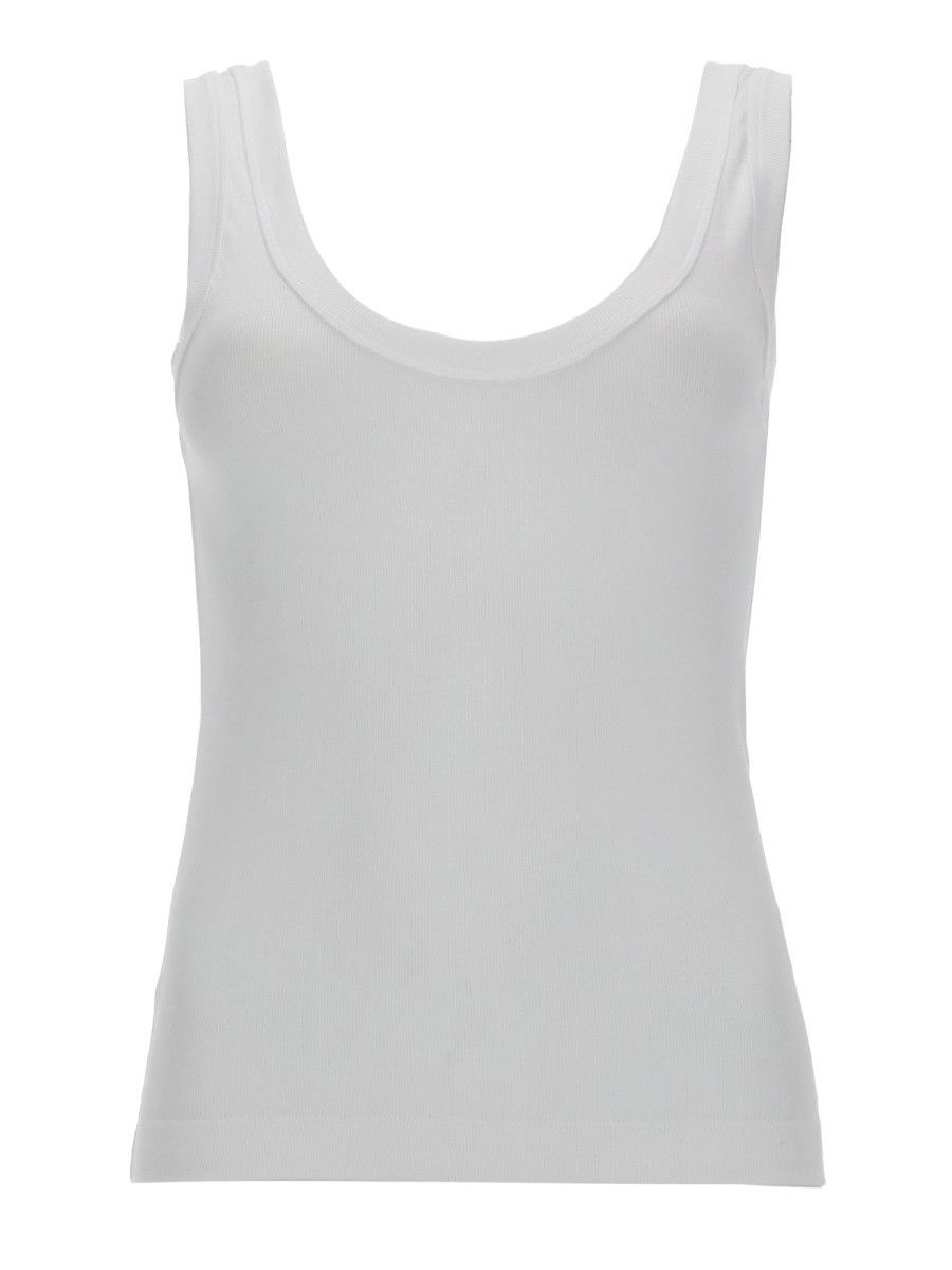 Brunello Cucinelli BRUNELLO CUCINELLI COTTON TOPS. - WHITE Size XL / US 12-14 / IT 48-50 - 1 Thumbnail