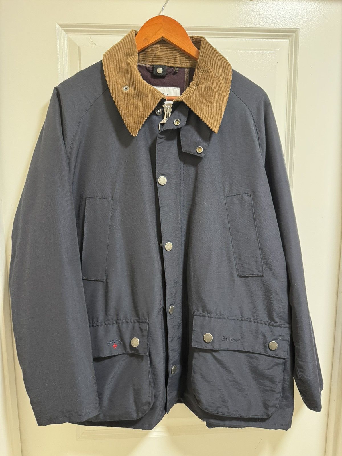 Barbour × Noah Noah x Barbour 60/40 Bedale Jacket ~ Navy | Grailed