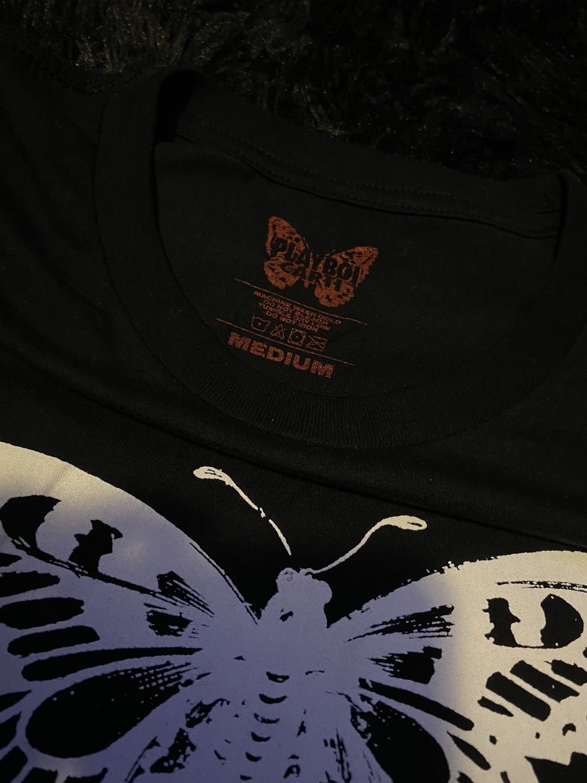 Playboi Carti Playboi Carti Butterfly Skeleton Self Tilted Tour Merch Size US M / EU 48-50 / 2 - 3 Thumbnail