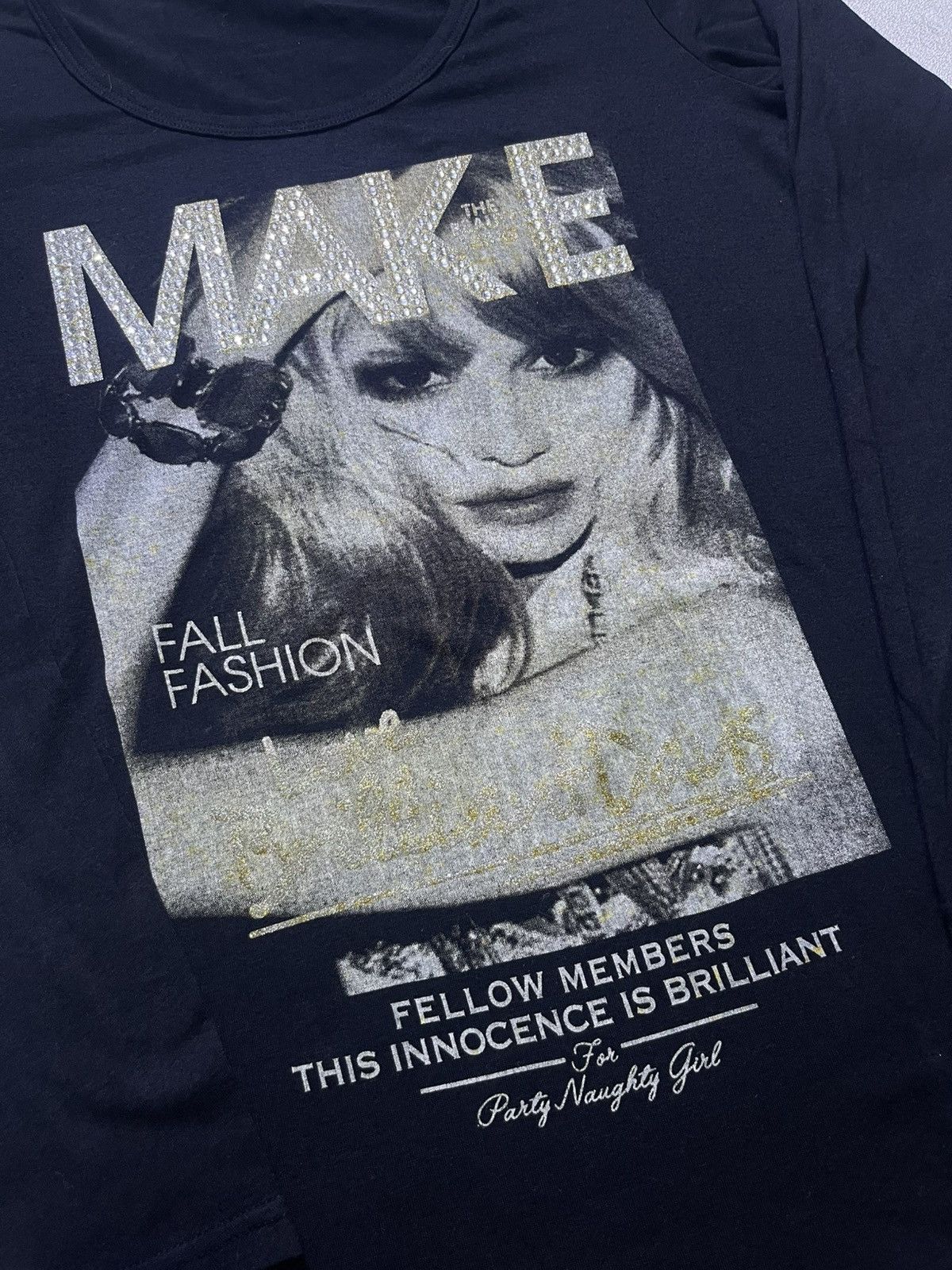 Japanese Brand Y2K CECIL McBEE long sleeve tshirt women'n Size S / US 4 / IT 40 - 3 Thumbnail