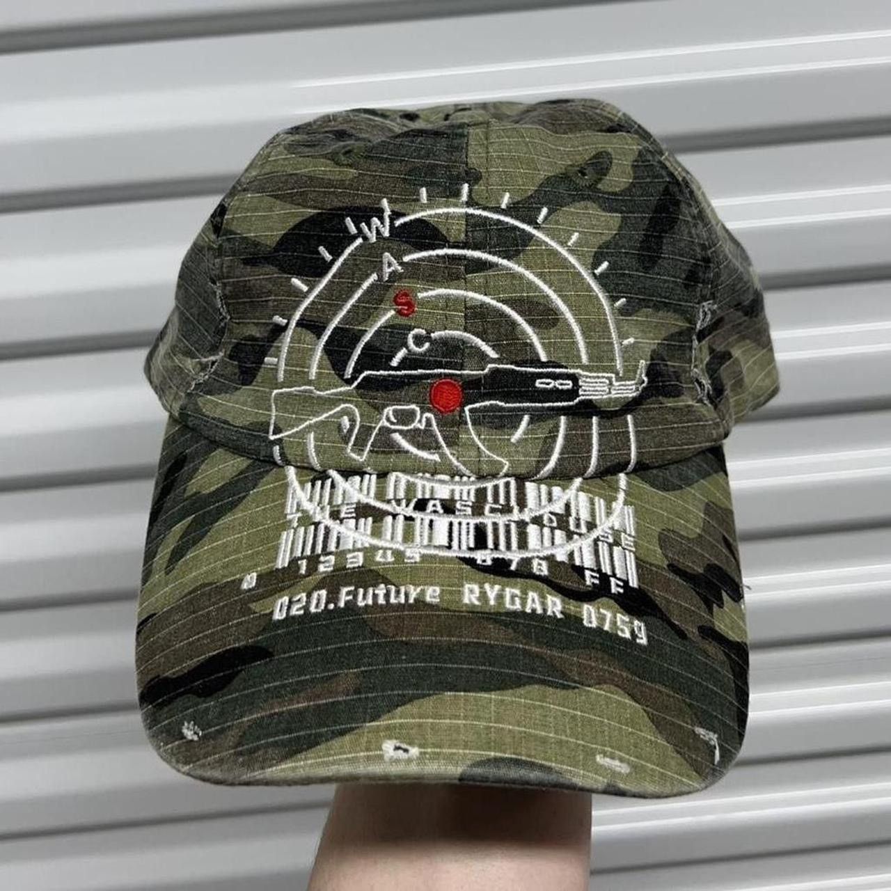 Japanese Brand Ak-47 Target Embroidered Camo Hat Size ONE SIZE - 1 Thumbnail