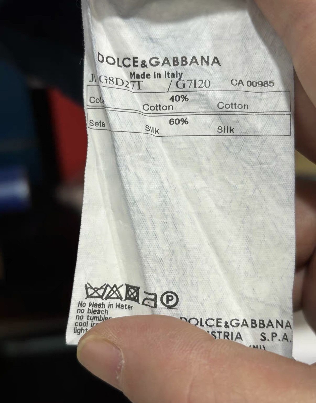 Dolce & Gabbana Dolce & Gabbana Mainline Polo Collar Casual T‑shirt J2 Size US S / EU 44-46 / 1 - 6 Thumbnail