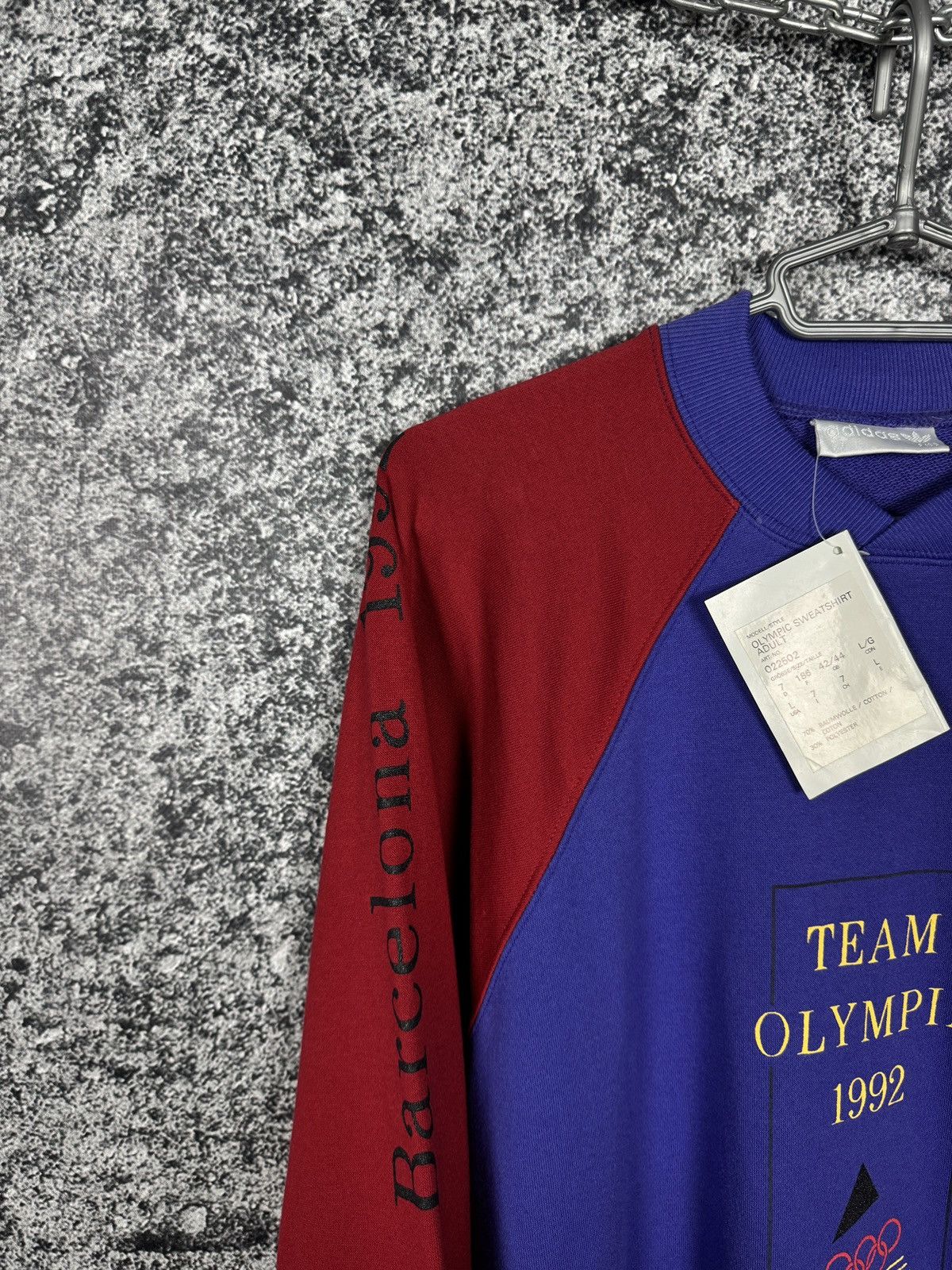 Adidas Rare Adidas Team Olympia 1992 Barcelona Olympic Games 90s Size US L / EU 52-54 / 3 - 3 Thumbnail