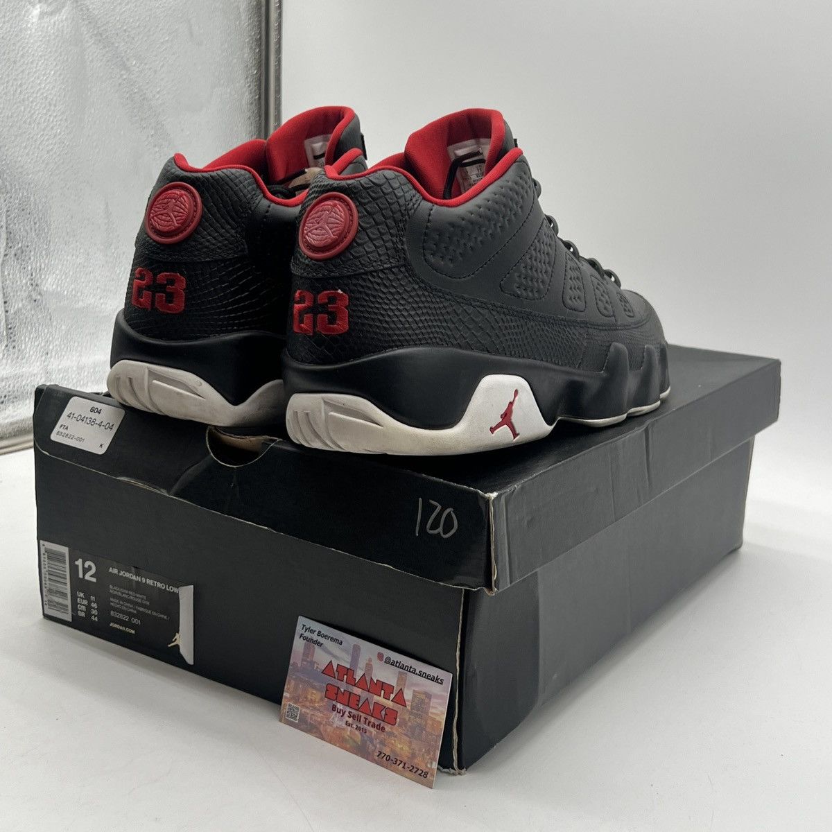 Jordan Brand Air Jordan 9 low snakeskin Size US 12 / EU 45 - 5 Thumbnail