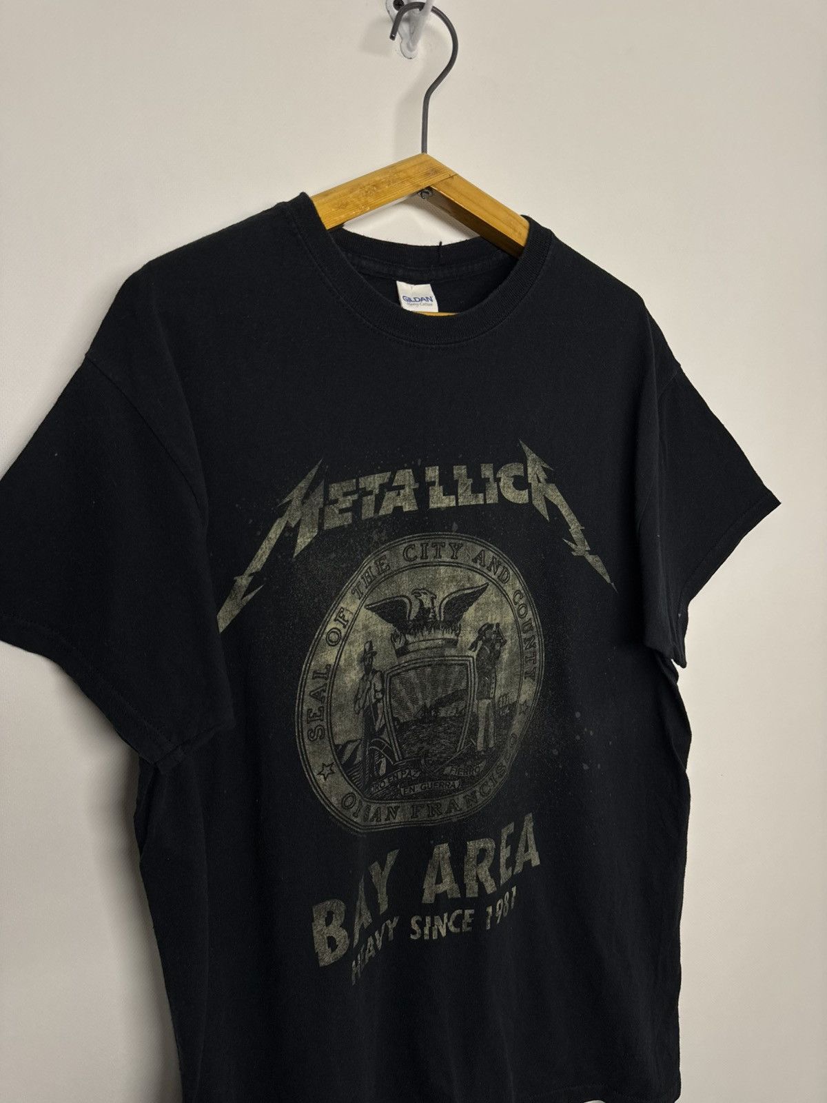 Gildan Vintage Y2K Metallica Skulls Dead Face Band Rock Size US M / EU 48-50 / 2 - 4 Thumbnail