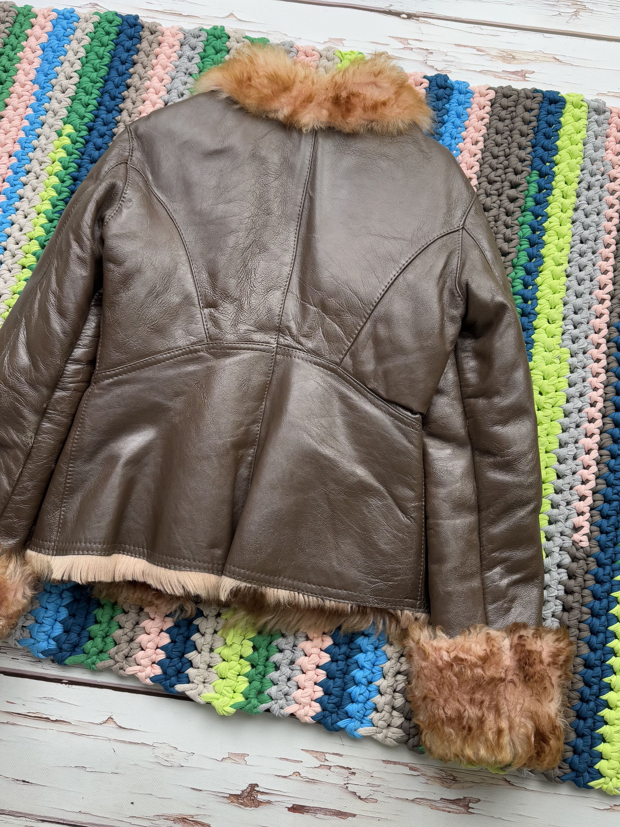 Hysteric Glamour Vintage Real Sheepskin Jacket (ET1)(D15) Size S / US 4 / IT 40 - 11 Thumbnail