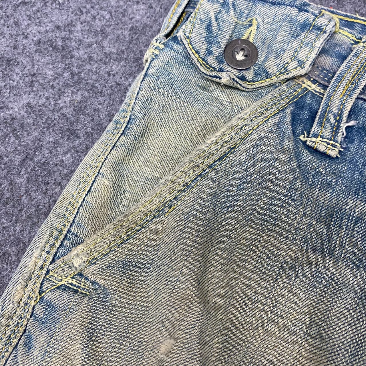 Japanese Brand 💥Best Offer💥Vintage Levis Carpenter Distressed Denim Size US 30 / EU 46 - 10 Thumbnail
