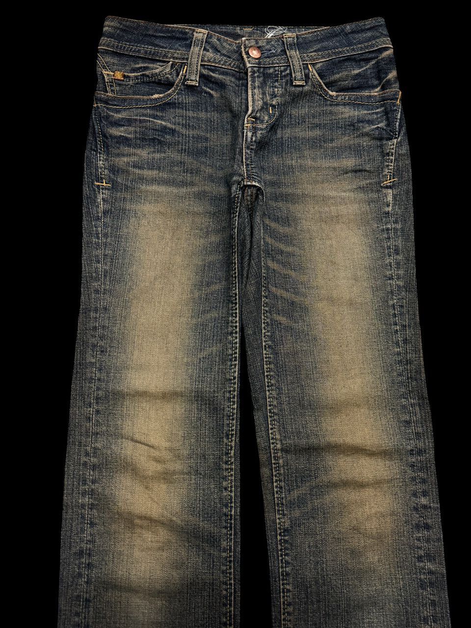 Tornado Mart FLARED Vintage 90s Japanese Sick Mudwash Distressed Bootcut Size US 27 - 3 Thumbnail