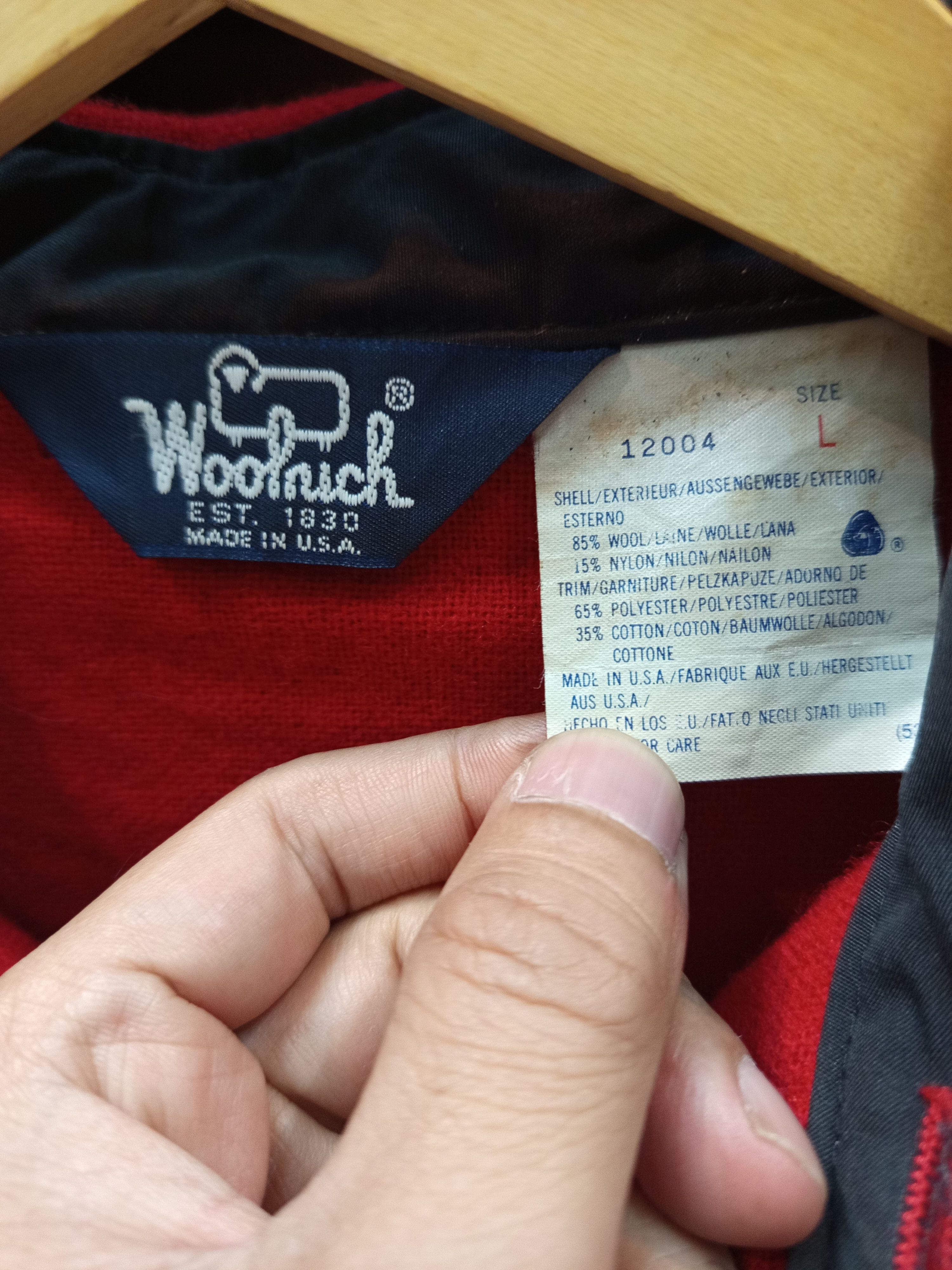 Vintage 1980s Woolrich Wool Shirt Jacket Size US L / EU 52-54 / 3 - 11 Thumbnail